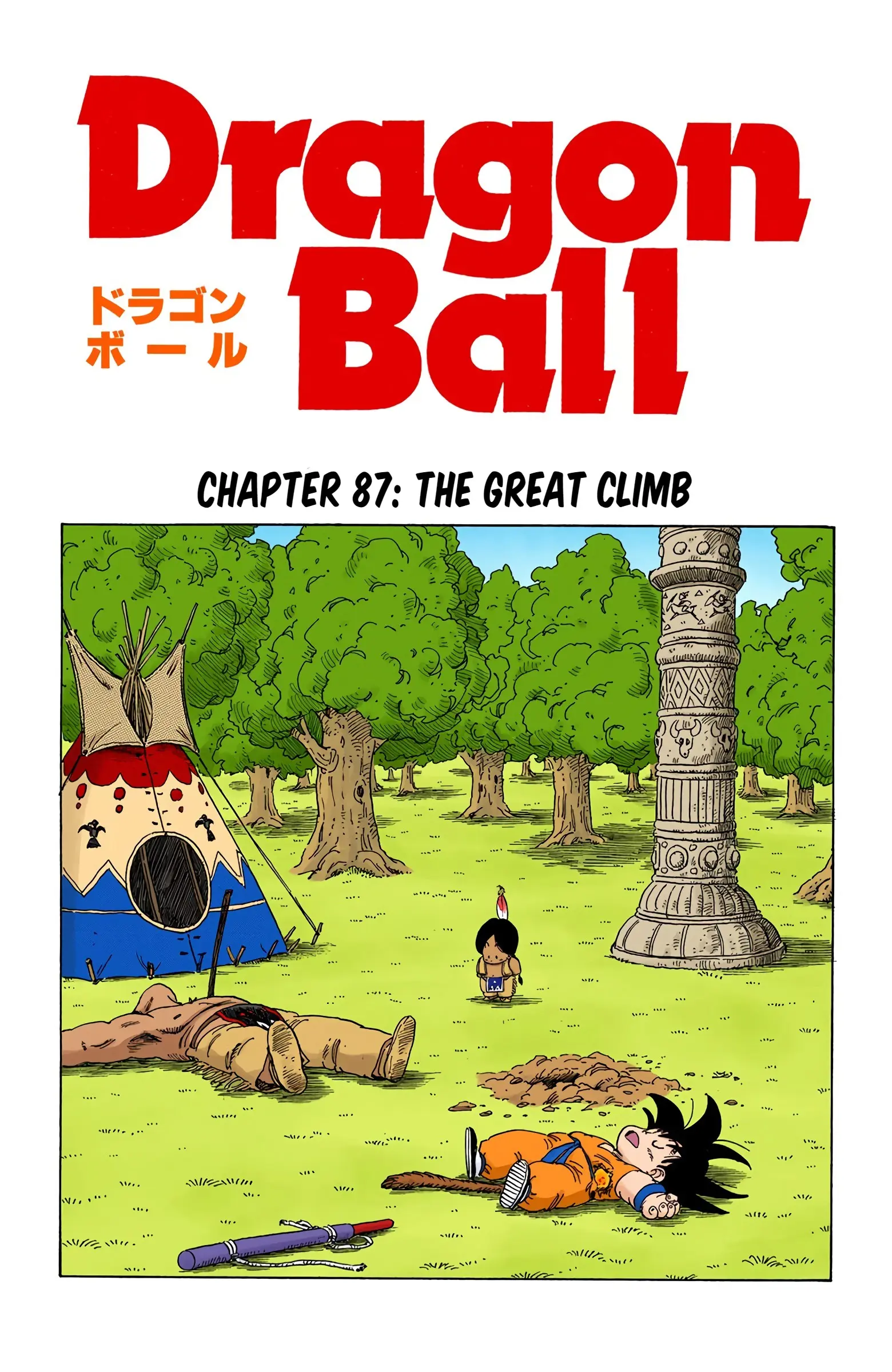 Dragon Ball Colored Manga, chapter 87, page 1