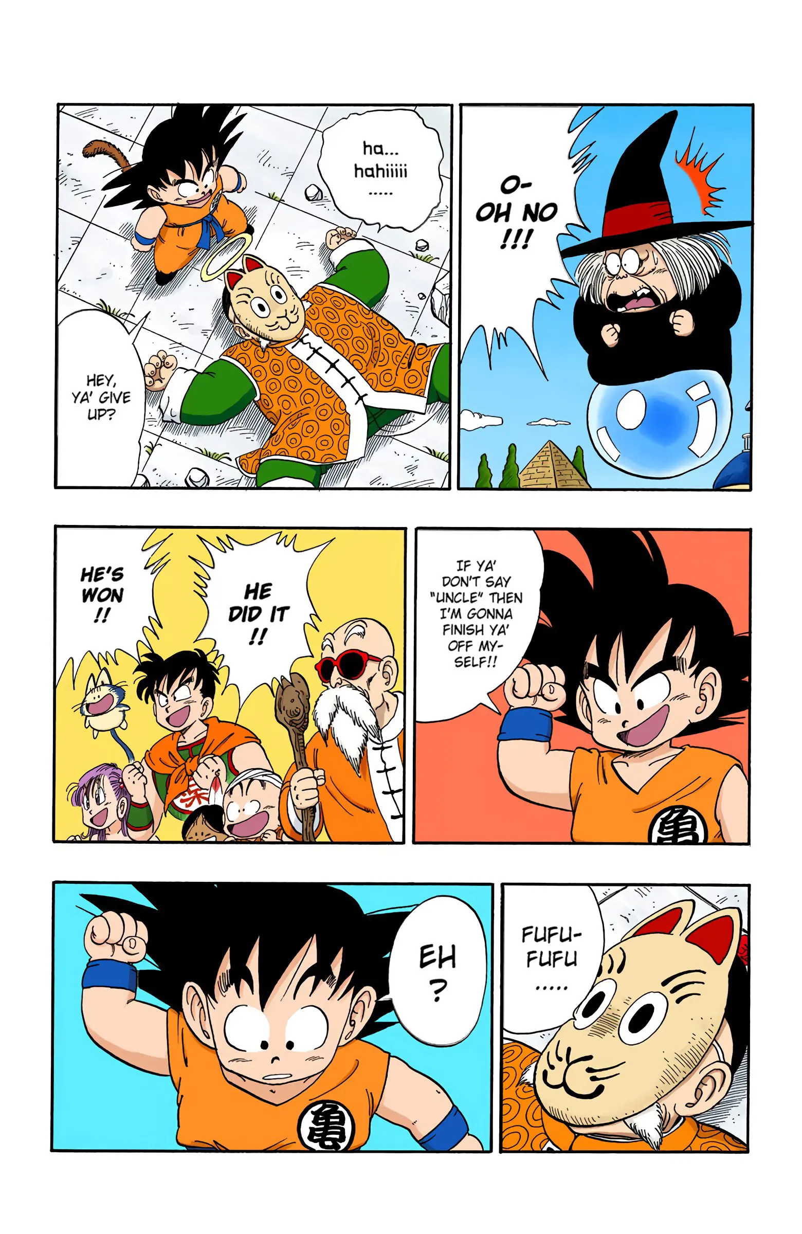Dragon Ball Colored Manga, chapter 107, page 8