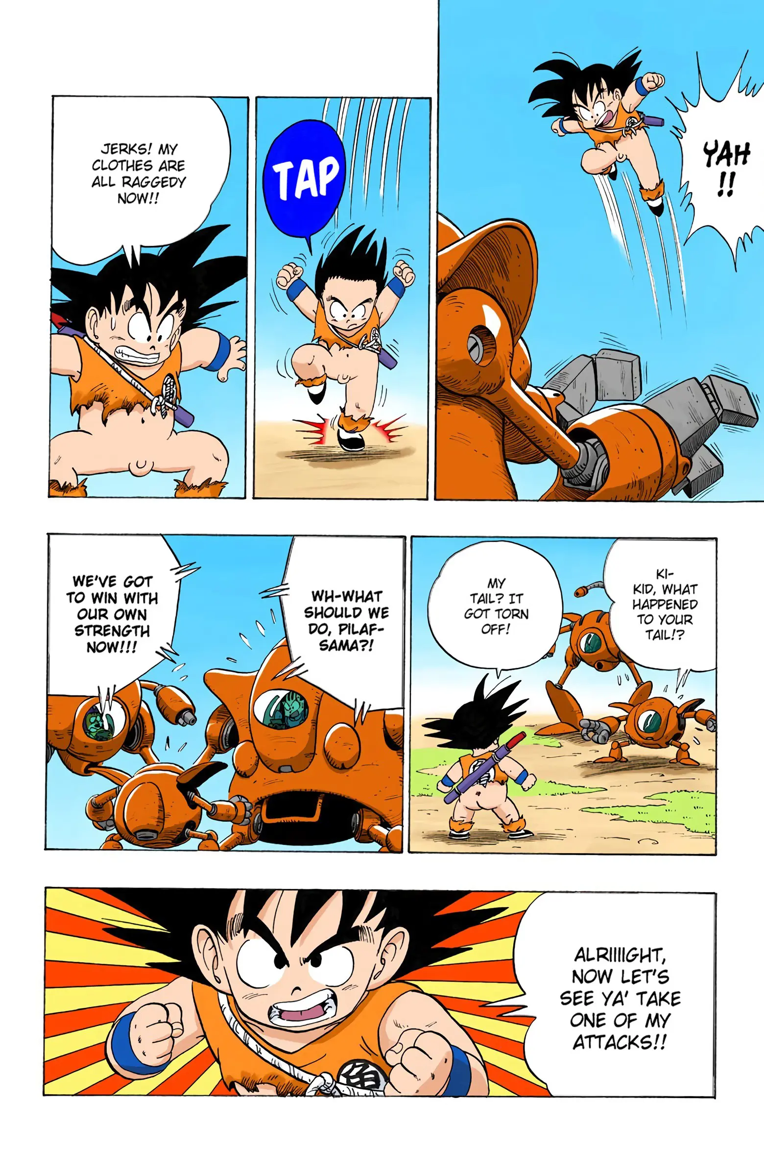 Dragon Ball Colored Manga, chapter 110, page 10