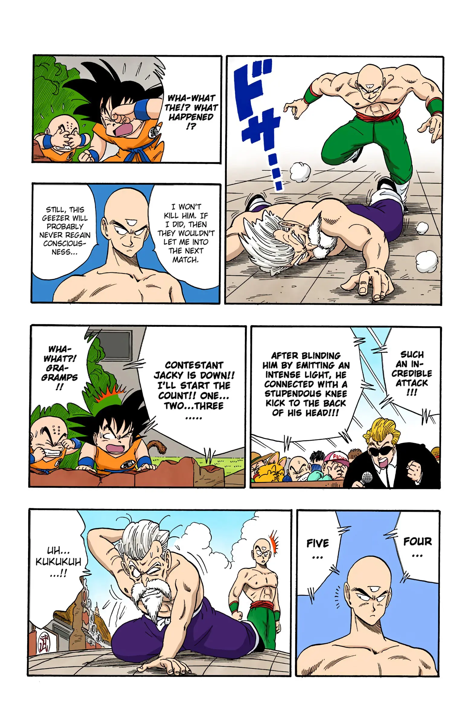 Dragon Ball Colored Manga, chapter 124, page 7