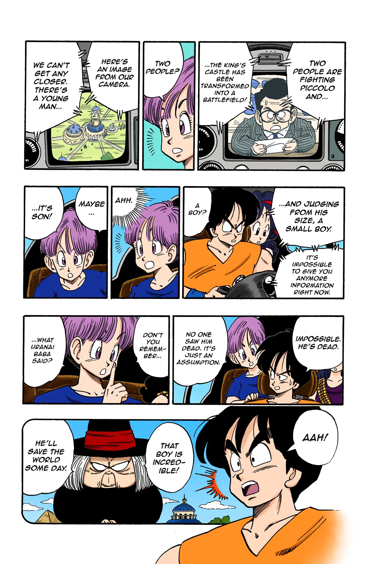 Dragon Ball Colored Manga, chapter 158, page 9