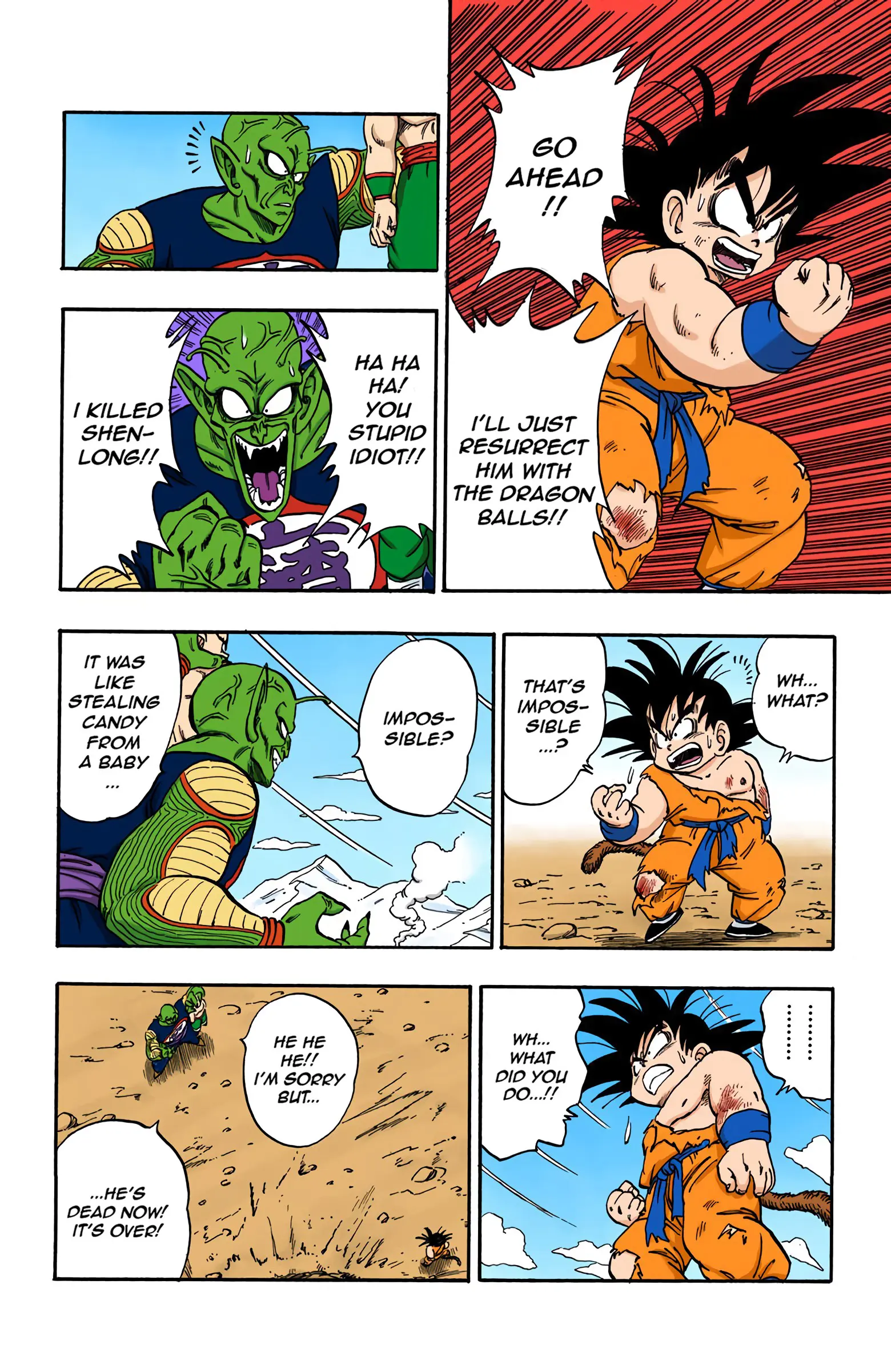 Dragon Ball Colored Manga, chapter 160, page 6