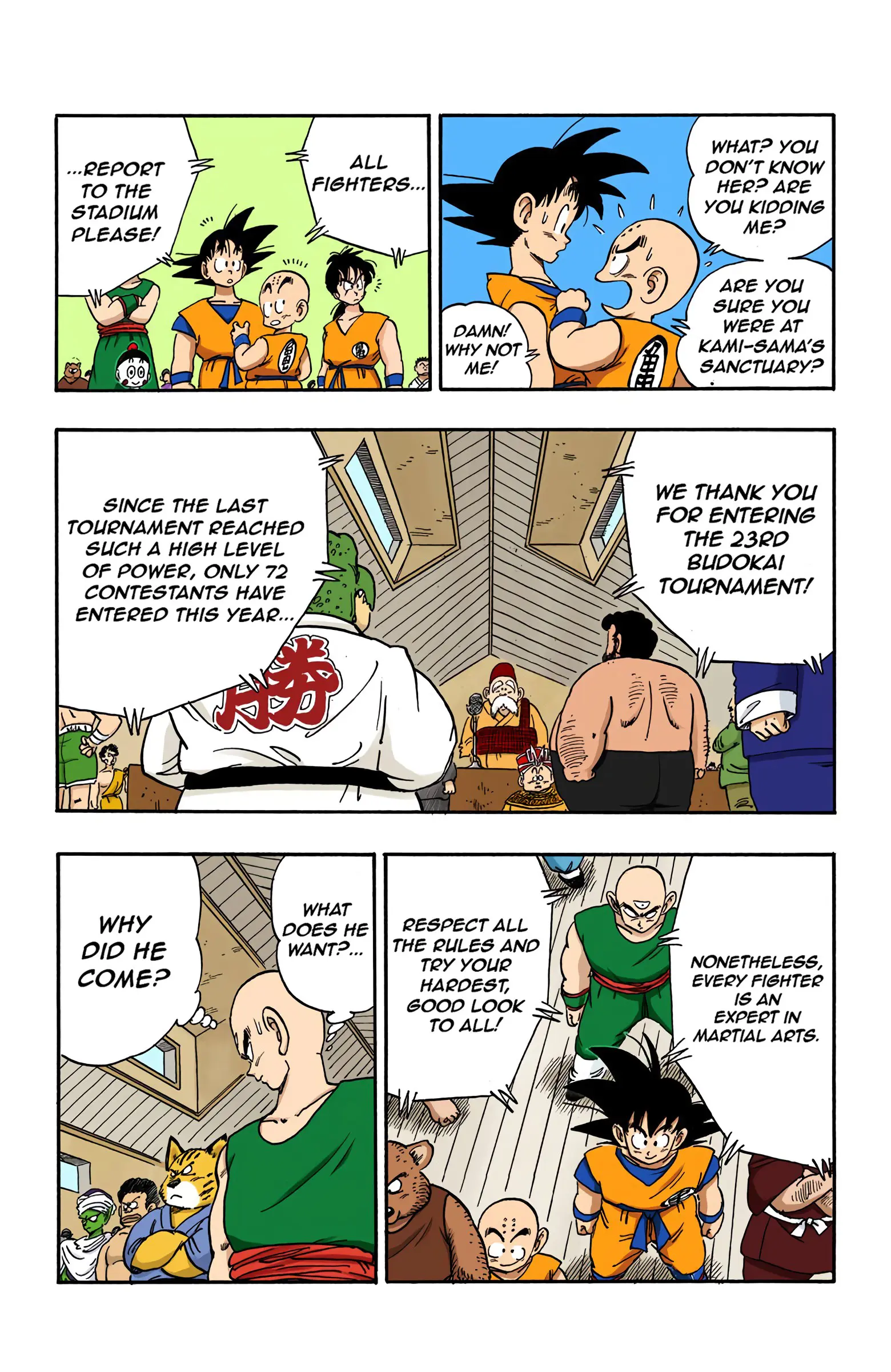 Dragon Ball Colored Manga, chapter 167, page 5
