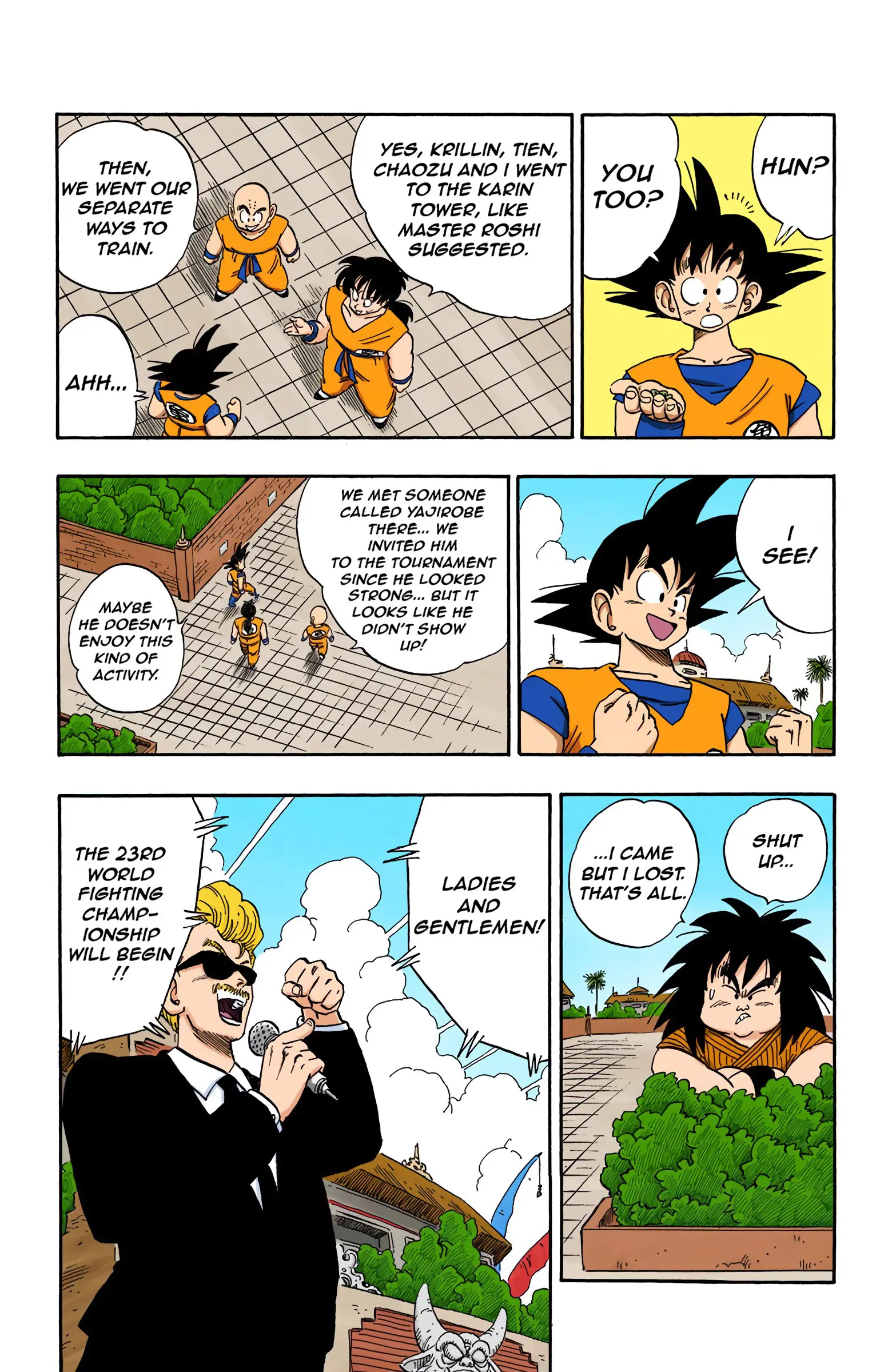 Dragon Ball Colored Manga, chapter 169, page 8