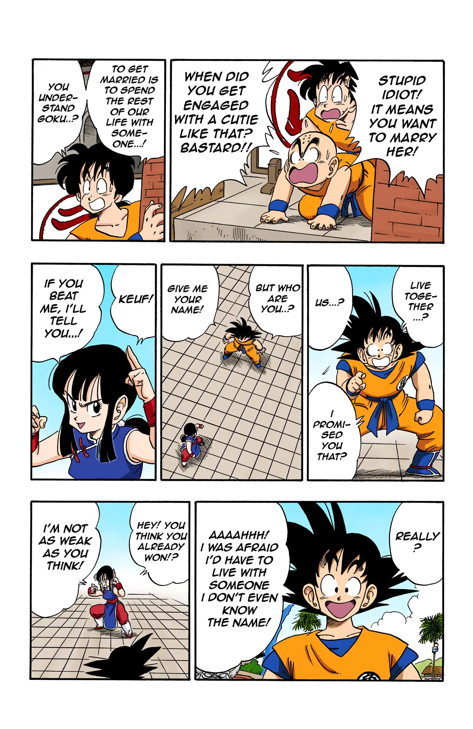 Dragon Ball Colored Manga, chapter 171, page 8