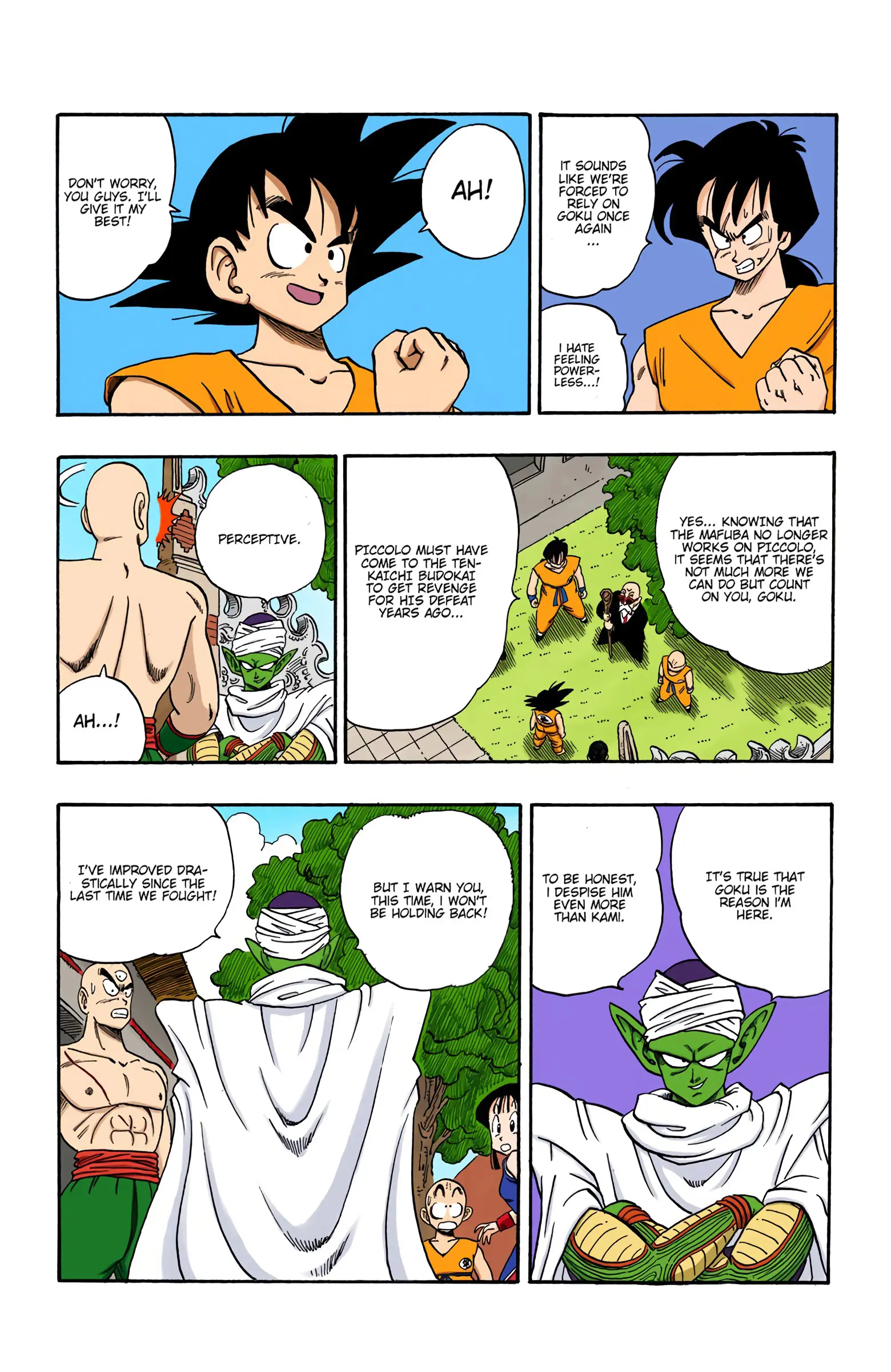 Dragon Ball Colored Manga, chapter 182, page 10