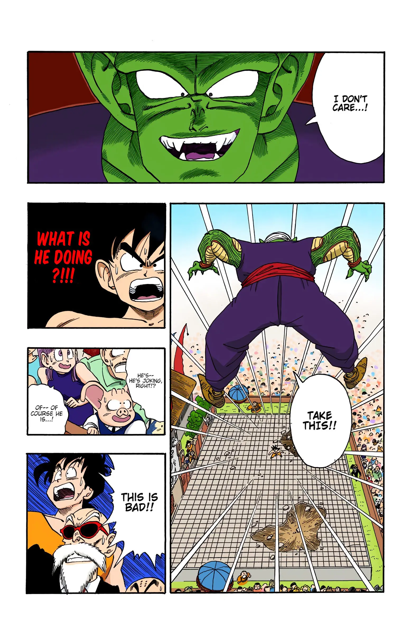 Dragon Ball Colored Manga, chapter 185, page 7
