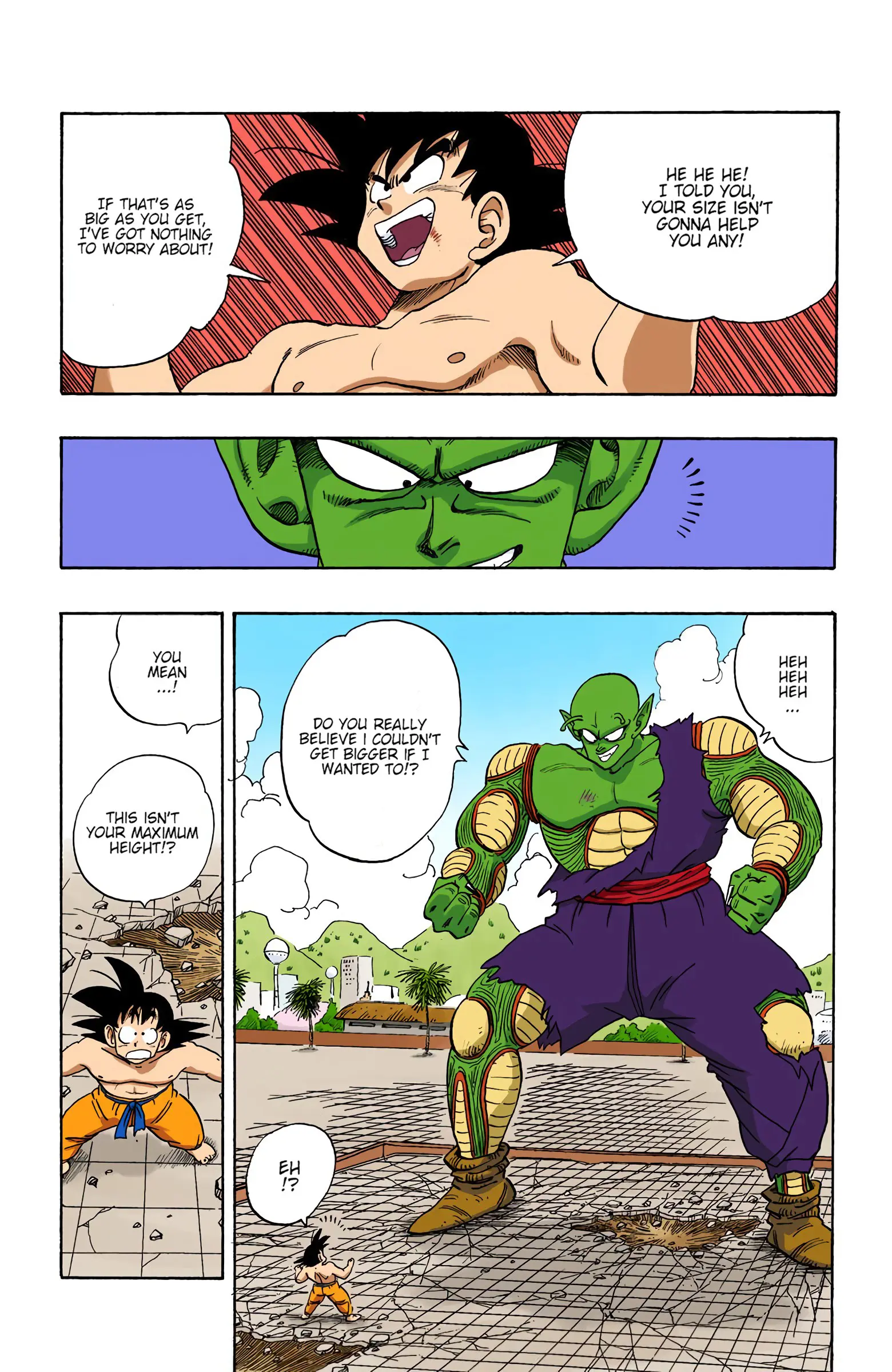 Dragon Ball Colored Manga, chapter 187, page 8