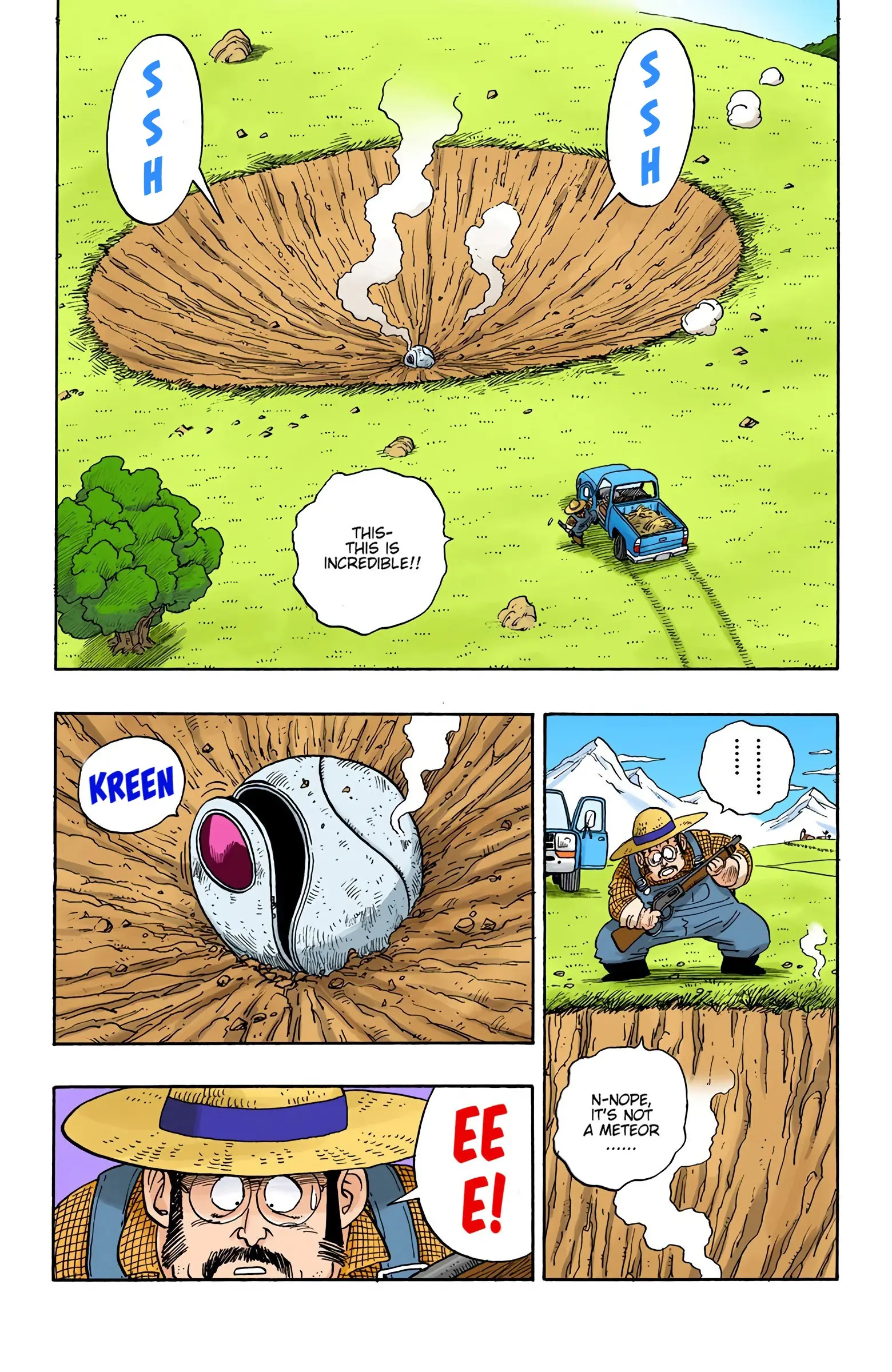 DBZ Saiyan Saga Colored Manga, chapter 195, page 5
