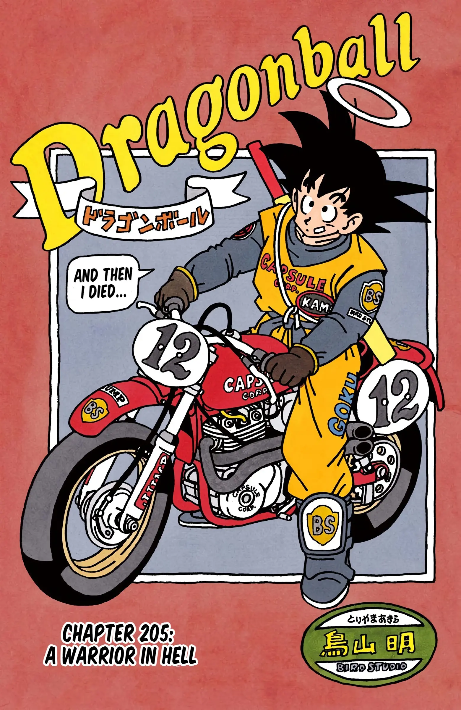 DBZ Saiyan Saga Colored Manga, chapter 205, page 1