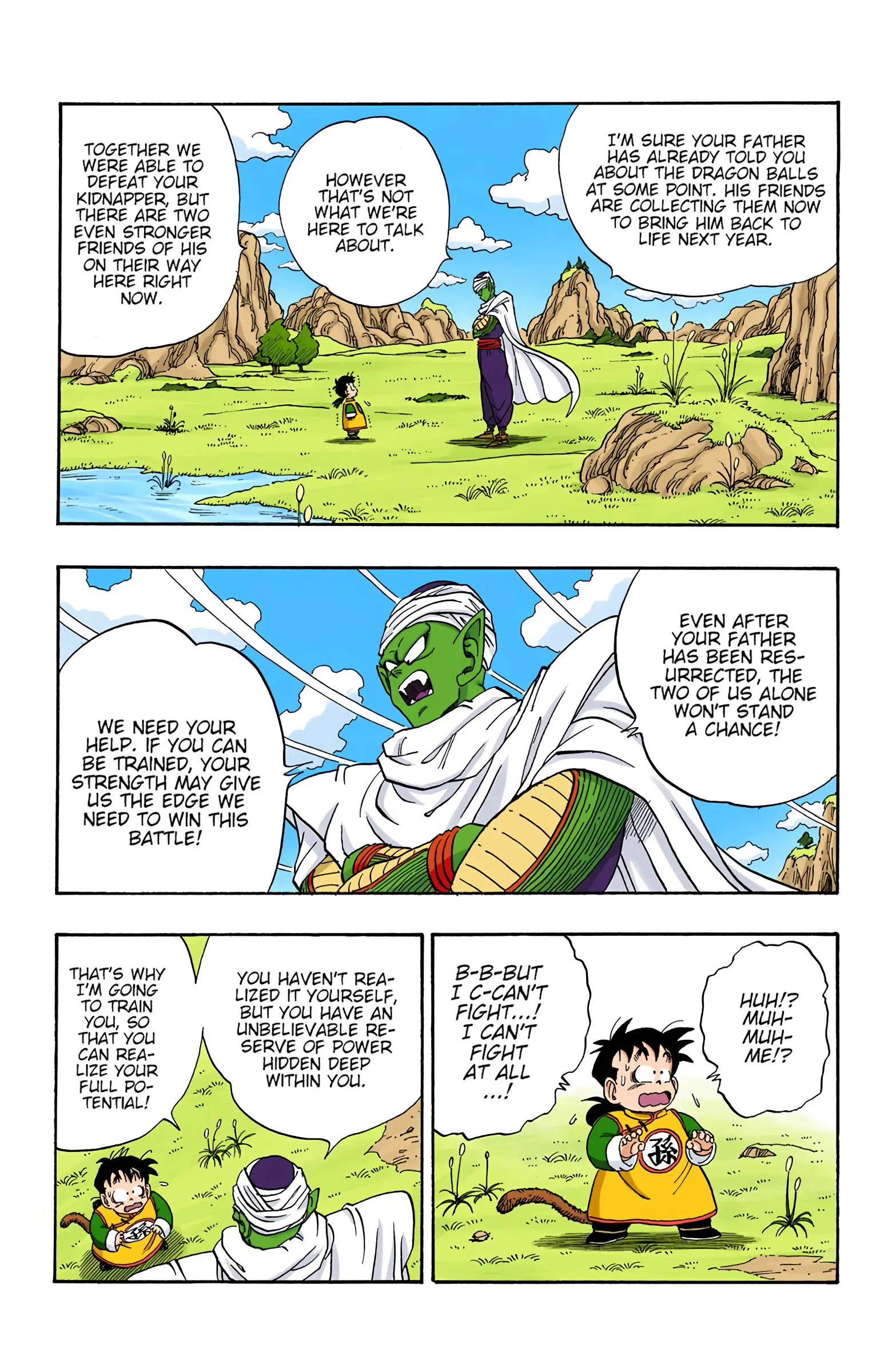 DBZ Saiyan Saga Colored Manga, chapter 206, page 6