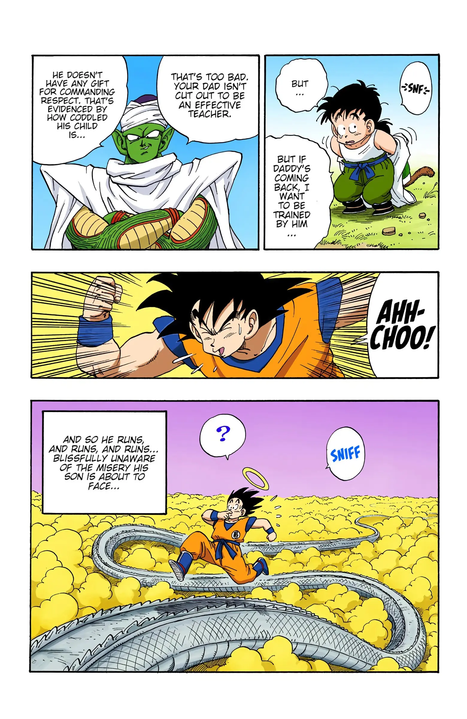 DBZ Saiyan Saga Colored Manga, chapter 206, page 15
