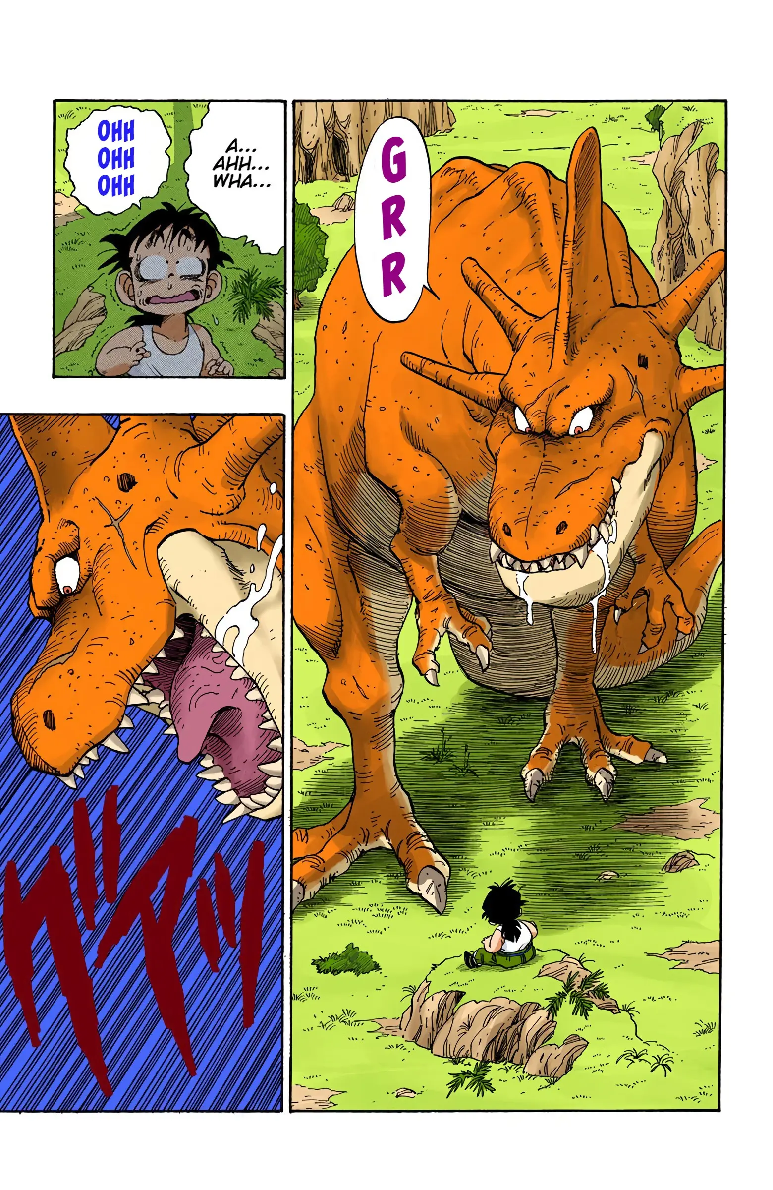 DBZ Saiyan Saga Colored Manga, chapter 207, page 10