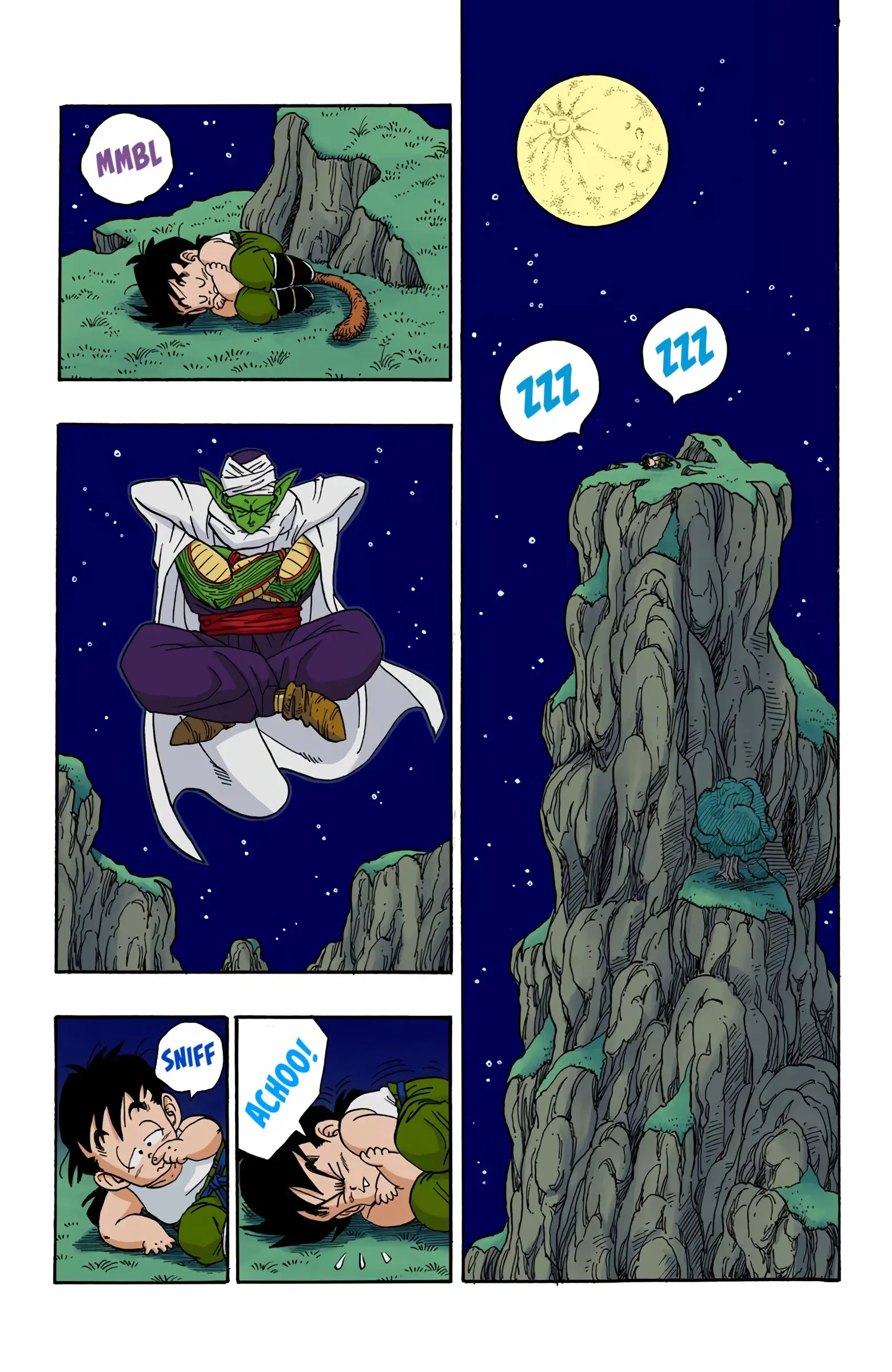 DBZ Saiyan Saga Colored Manga, chapter 208, page 2