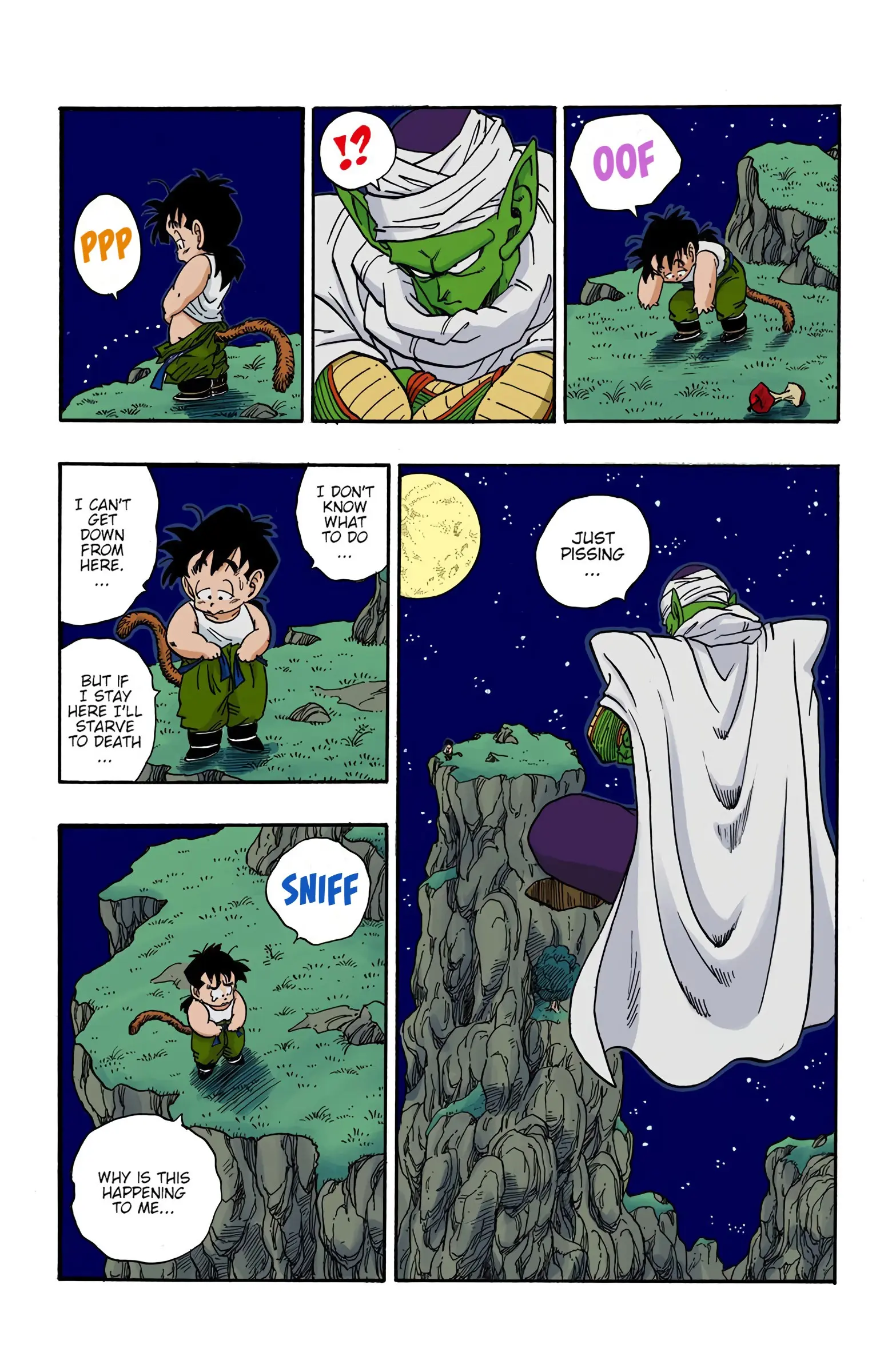 DBZ Saiyan Saga Colored Manga, chapter 208, page 3