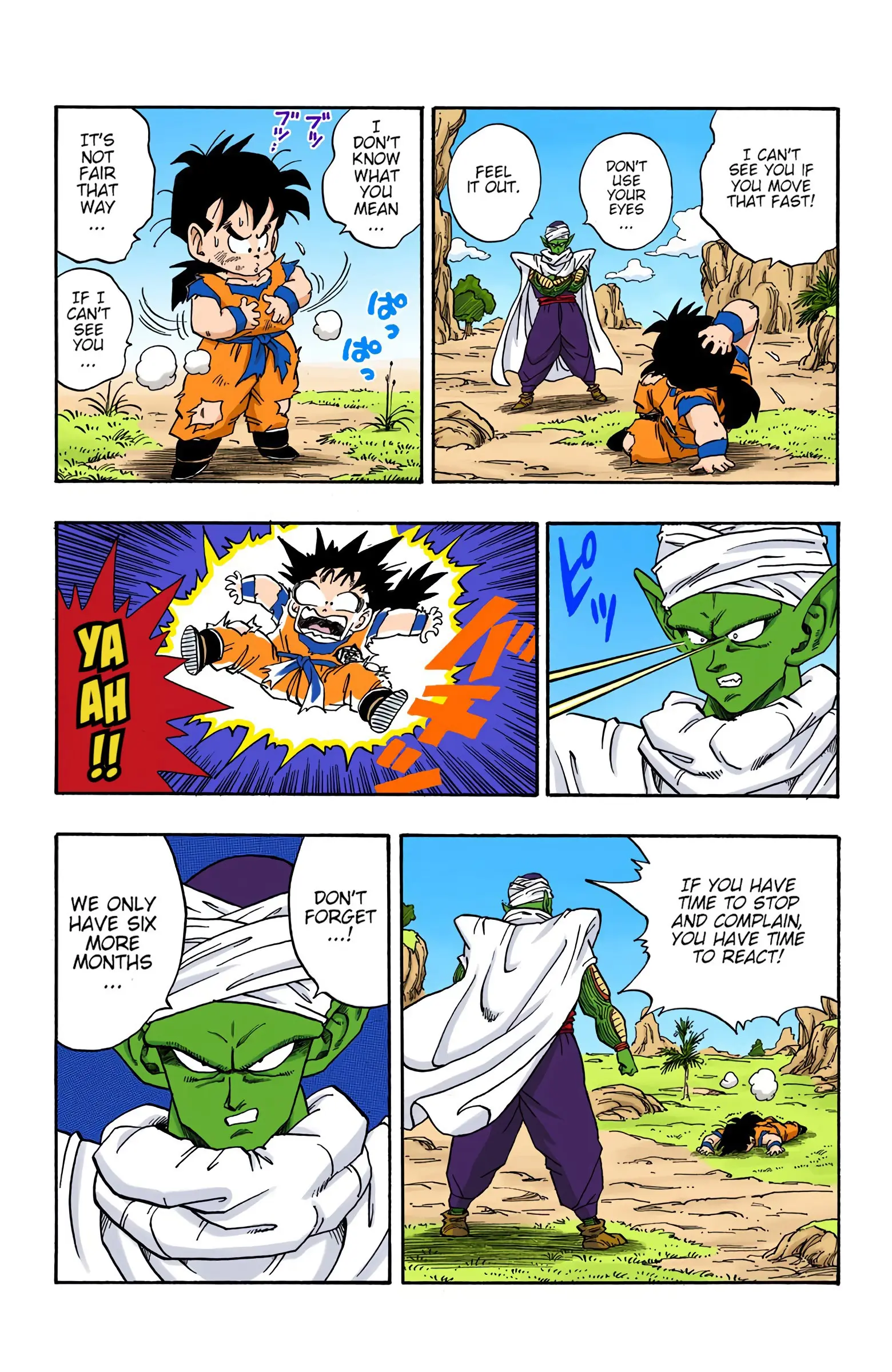 DBZ Saiyan Saga Colored Manga, chapter 210, page 4
