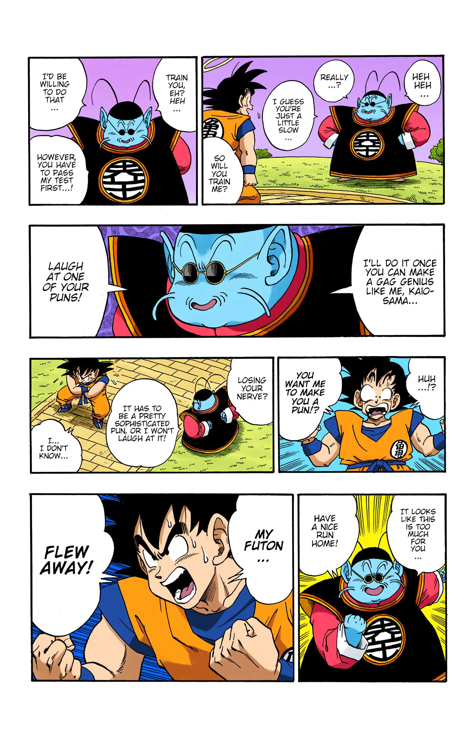 DBZ Saiyan Saga Colored Manga, chapter 210, page 13