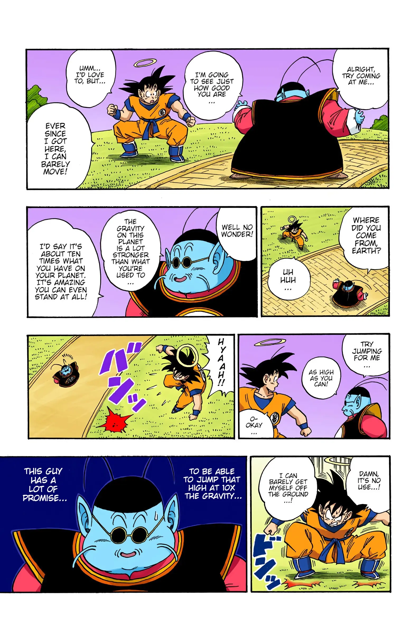 DBZ Saiyan Saga Colored Manga, chapter 210, page 15