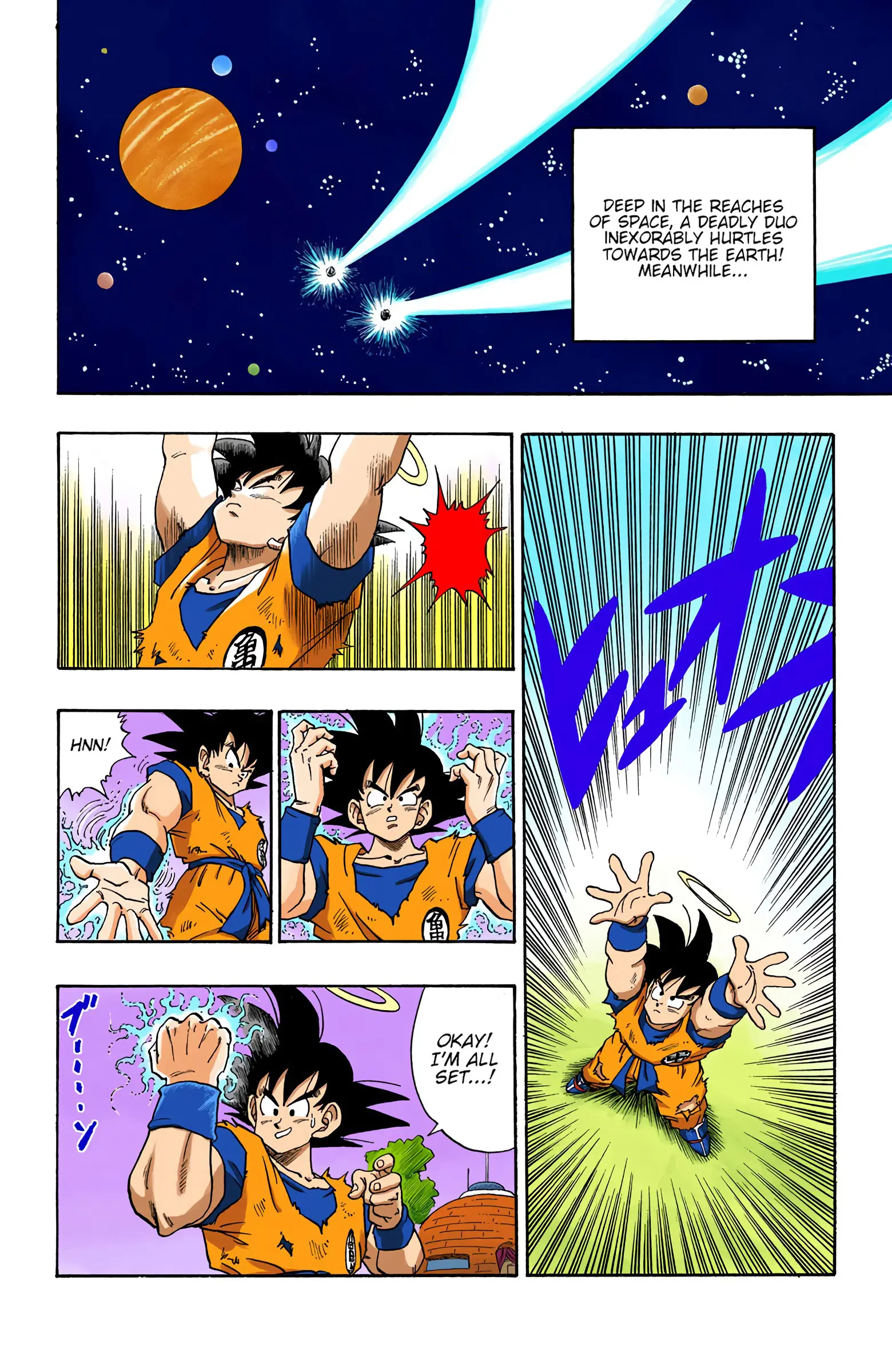 DBZ Saiyan Saga Colored Manga, chapter 212, page 2