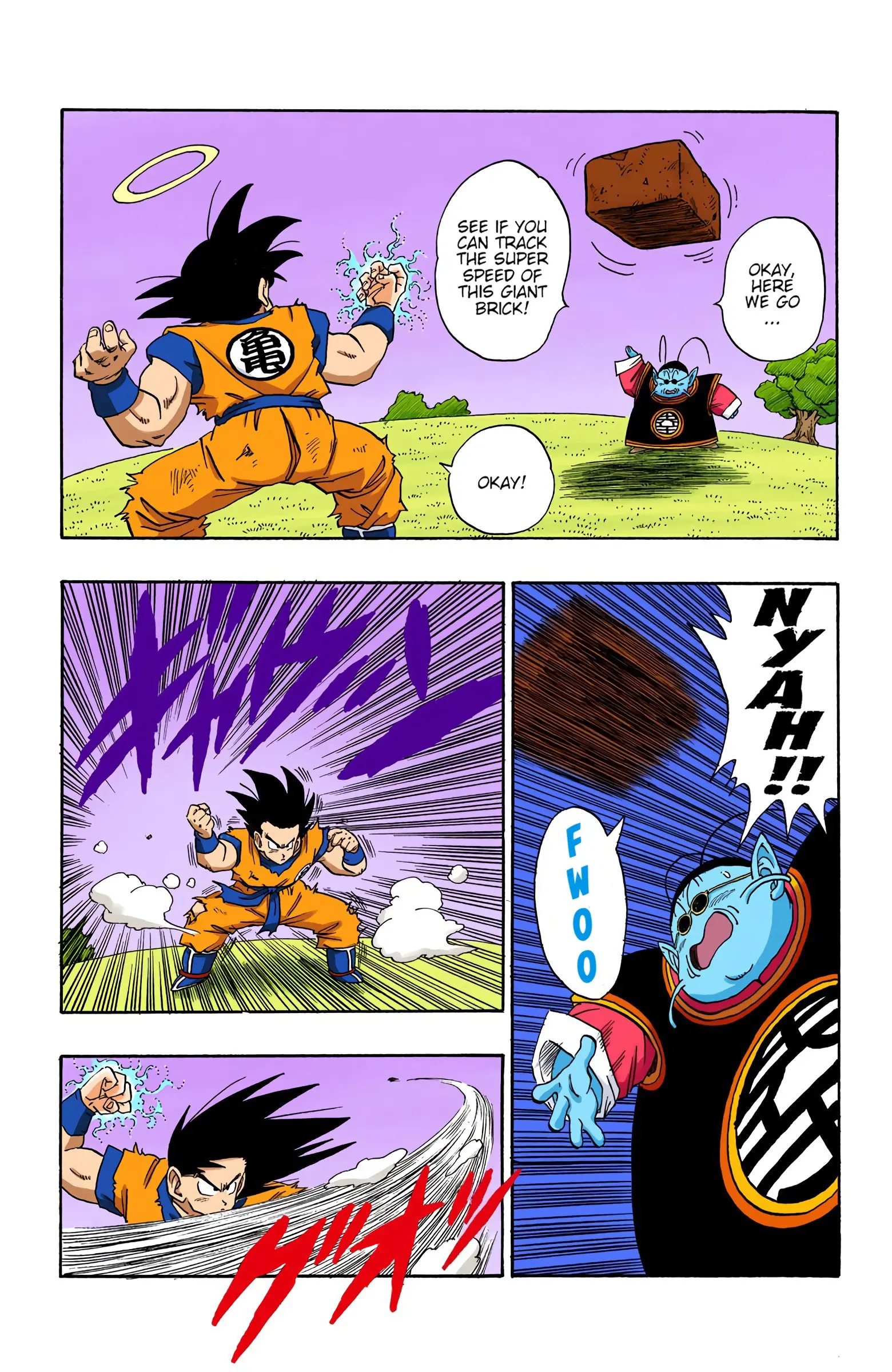DBZ Saiyan Saga Colored Manga, chapter 212, page 3