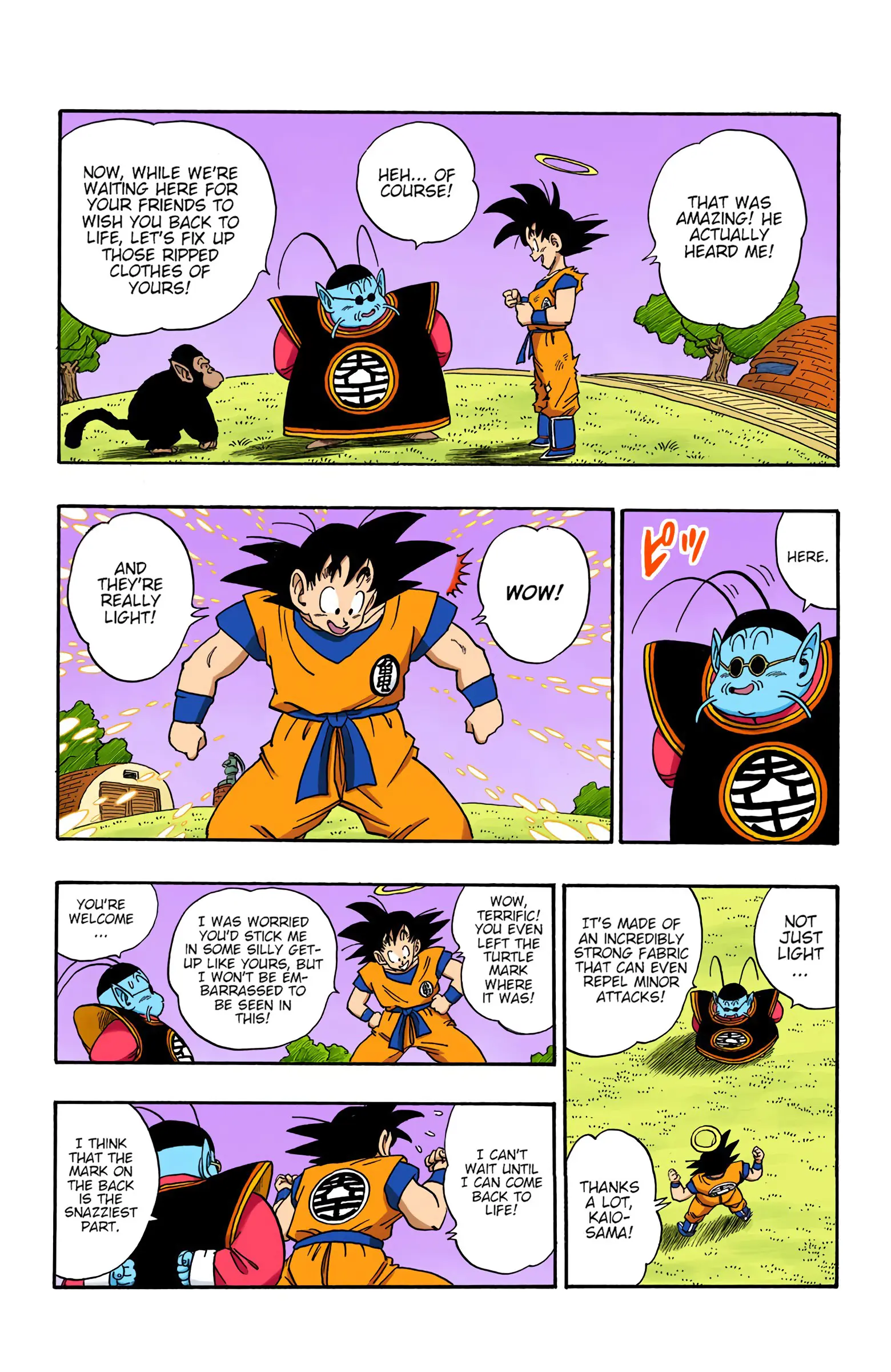 DBZ Saiyan Saga Colored Manga, chapter 212, page 10