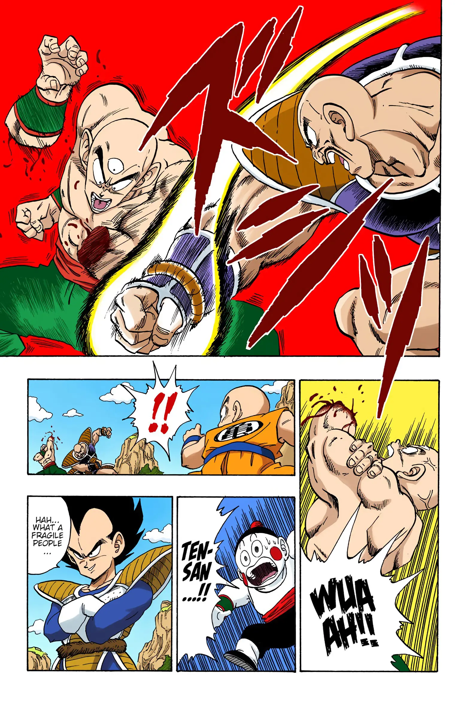 DBZ Saiyan Saga Colored Manga, chapter 217, page 5