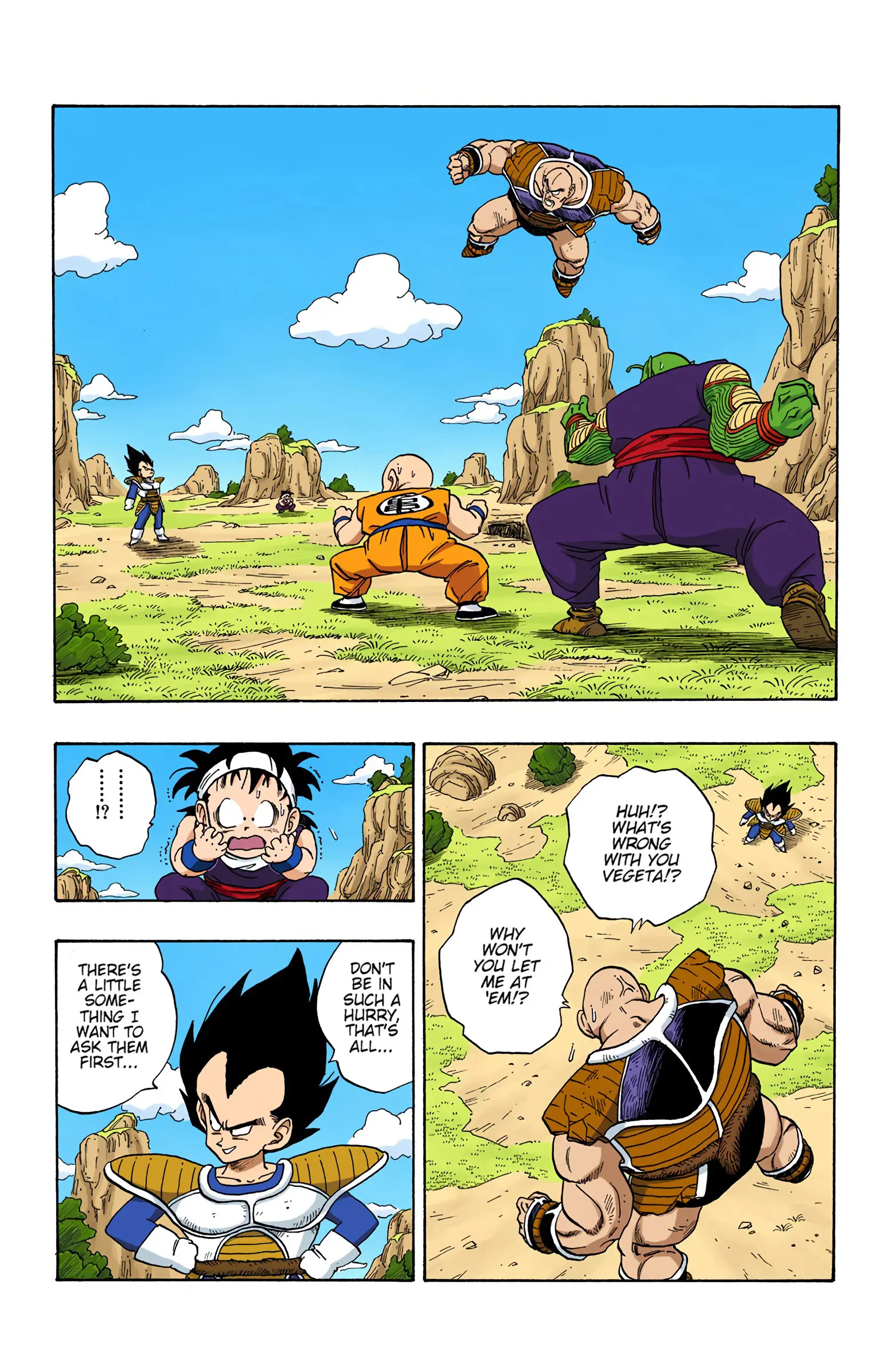 DBZ Saiyan Saga Colored Manga, chapter 219, page 10