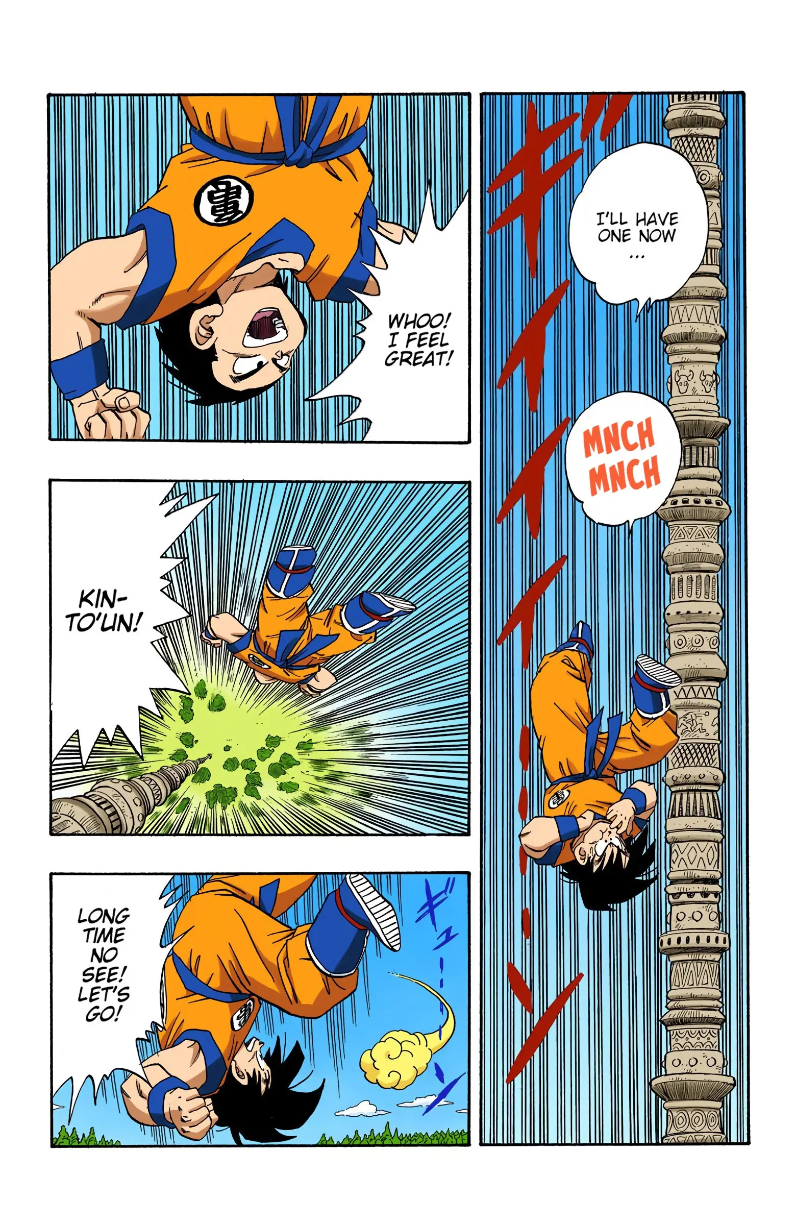 DBZ Saiyan Saga Colored Manga, chapter 220, page 9