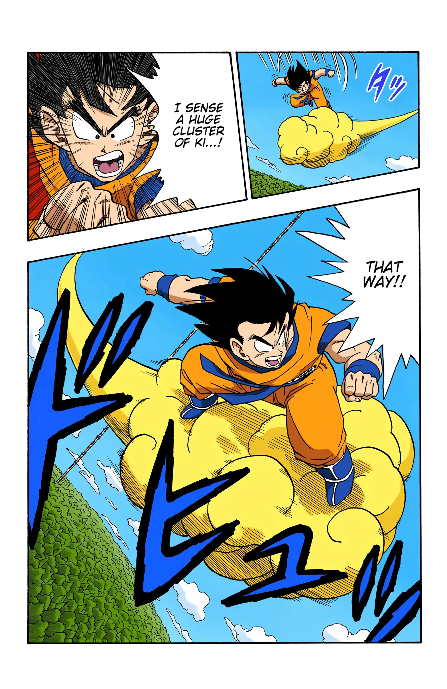 DBZ Saiyan Saga Colored Manga, chapter 220, page 10