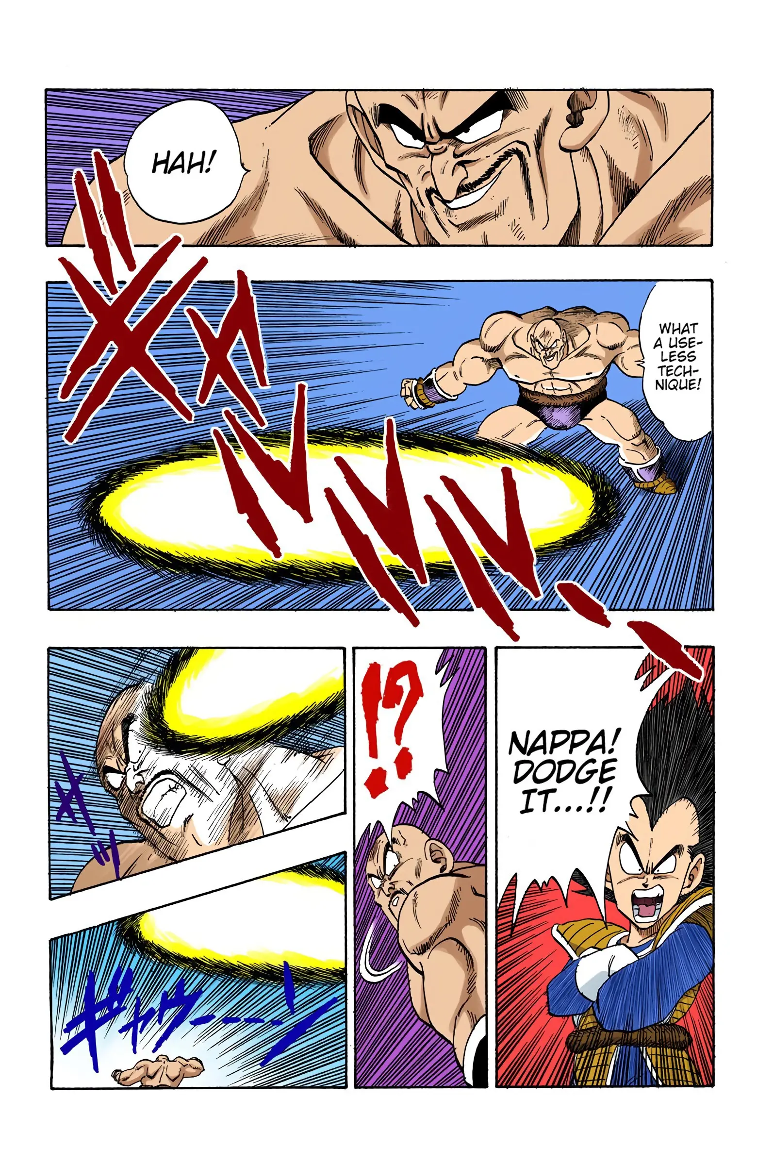 DBZ Saiyan Saga Colored Manga, chapter 221, page 10
