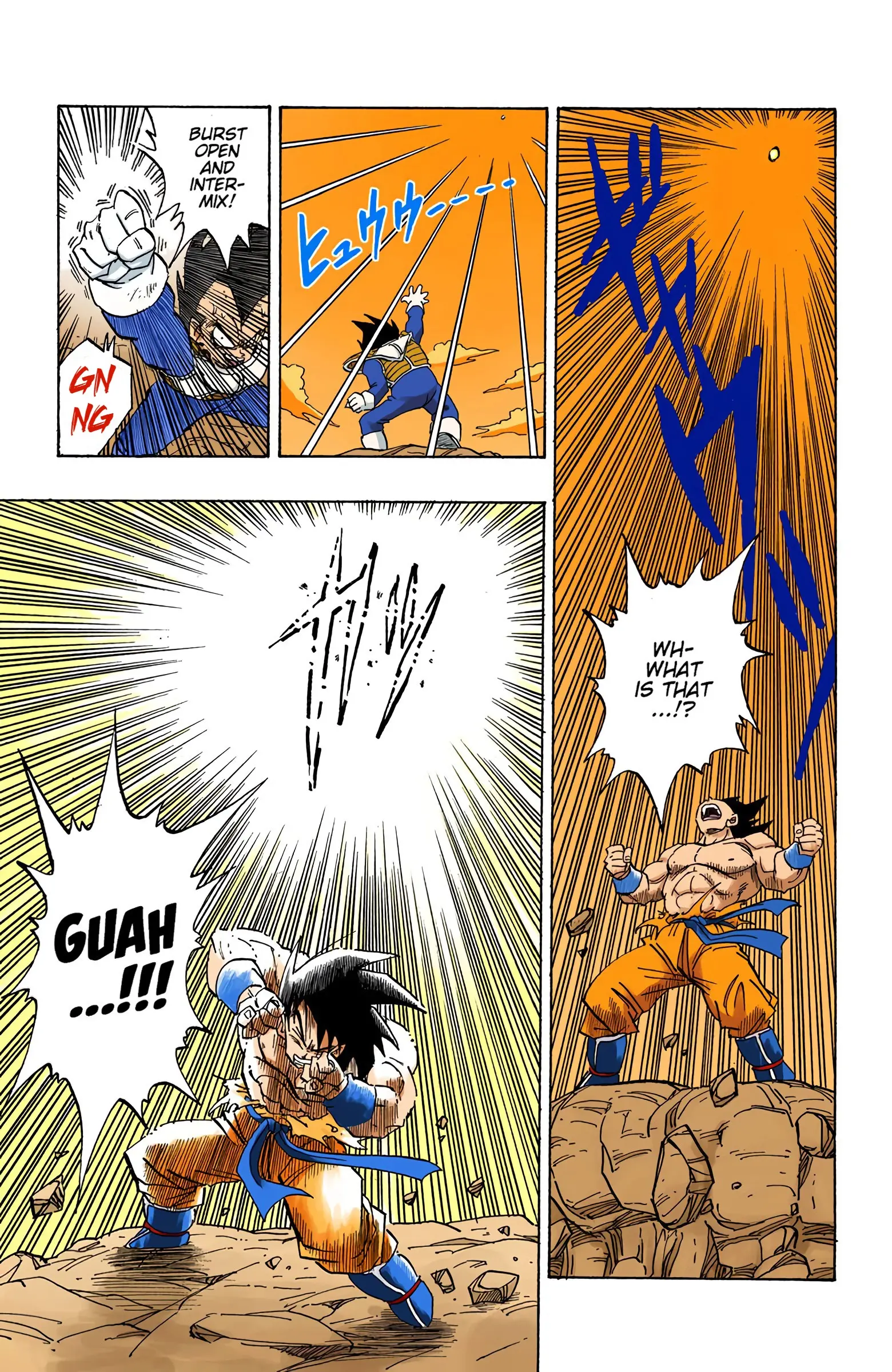 DBZ Saiyan Saga Colored Manga, chapter 232, page 13