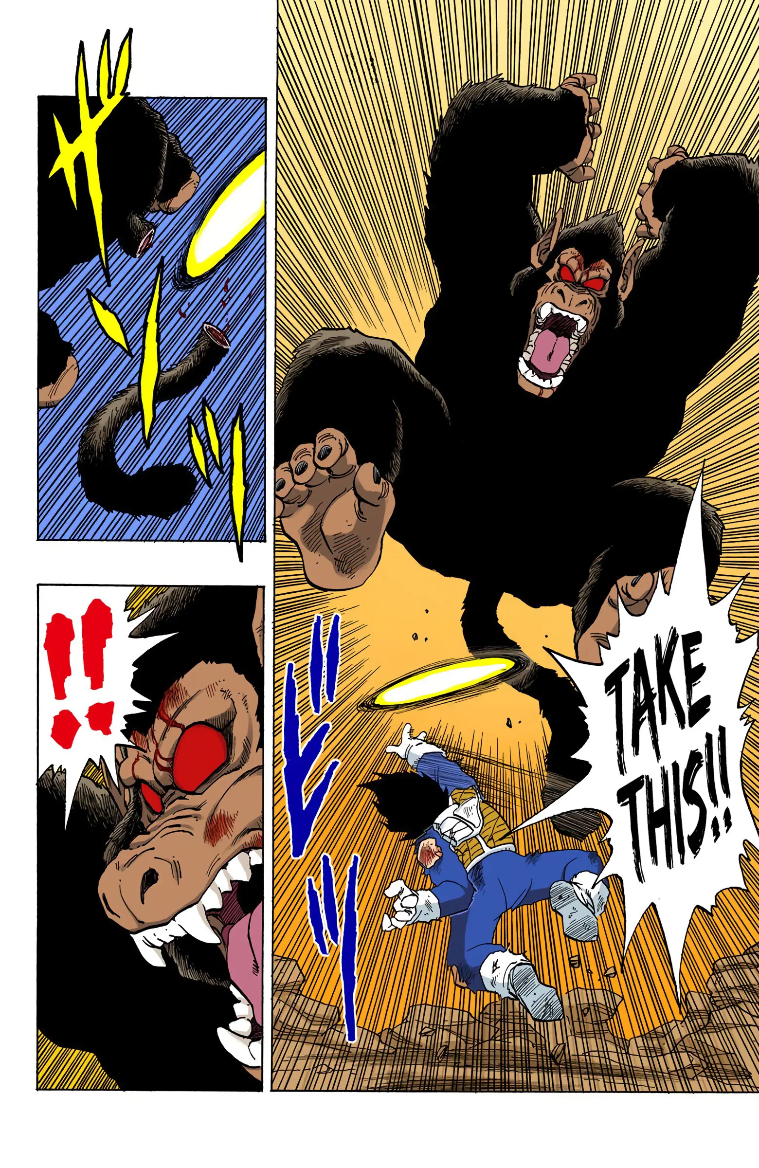 DBZ Saiyan Saga Colored Manga, chapter 240, page 10