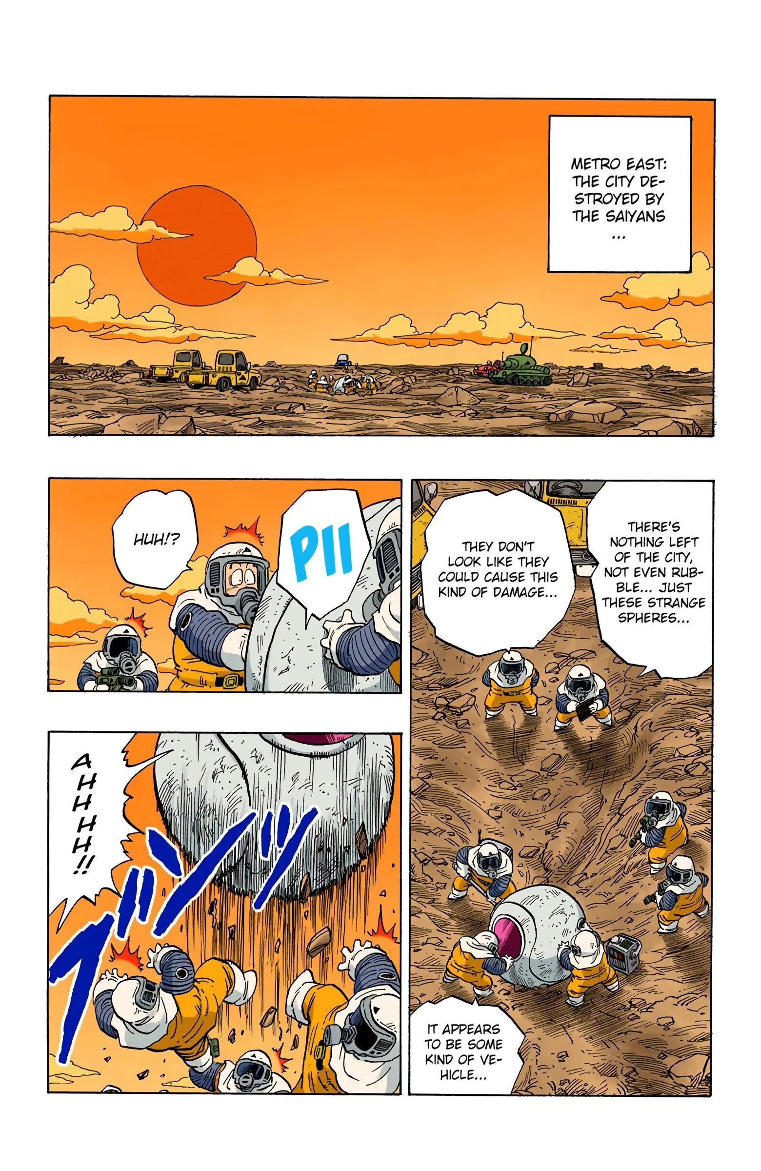 DBZ Saiyan Saga Colored Manga, chapter 240, page 14