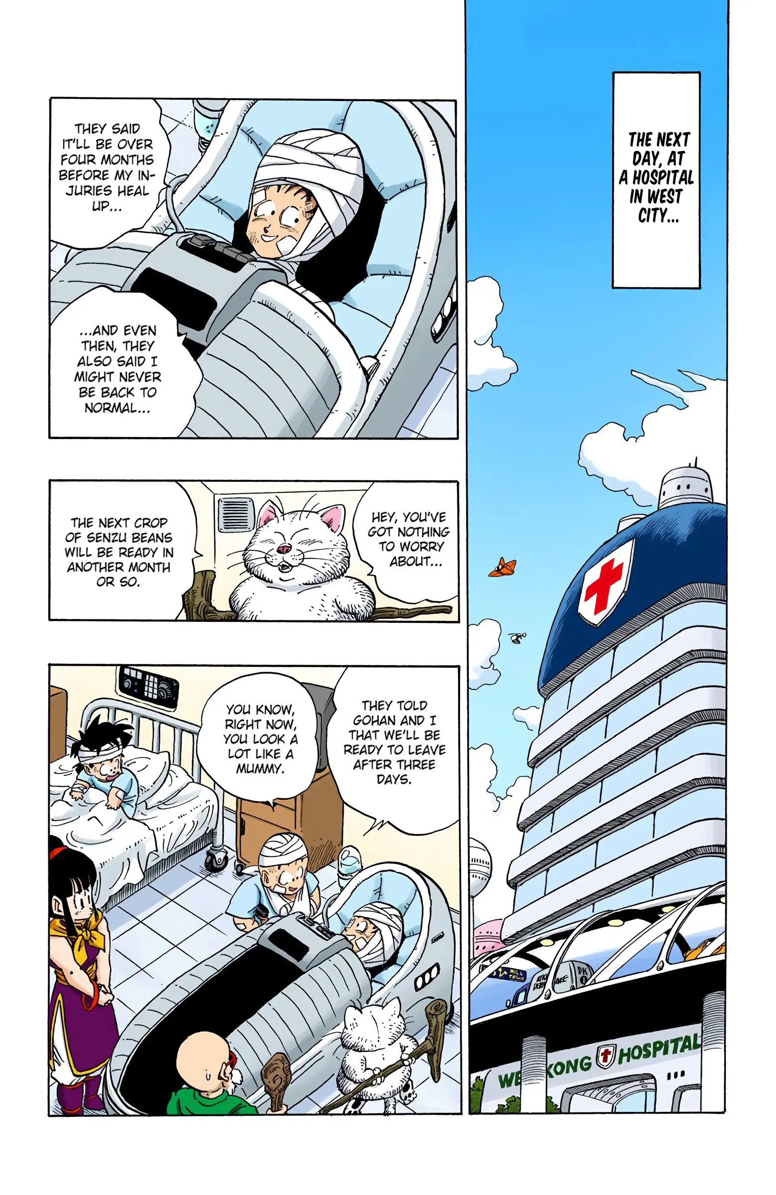 DBZ Saiyan Saga Colored Manga, chapter 243, page 10