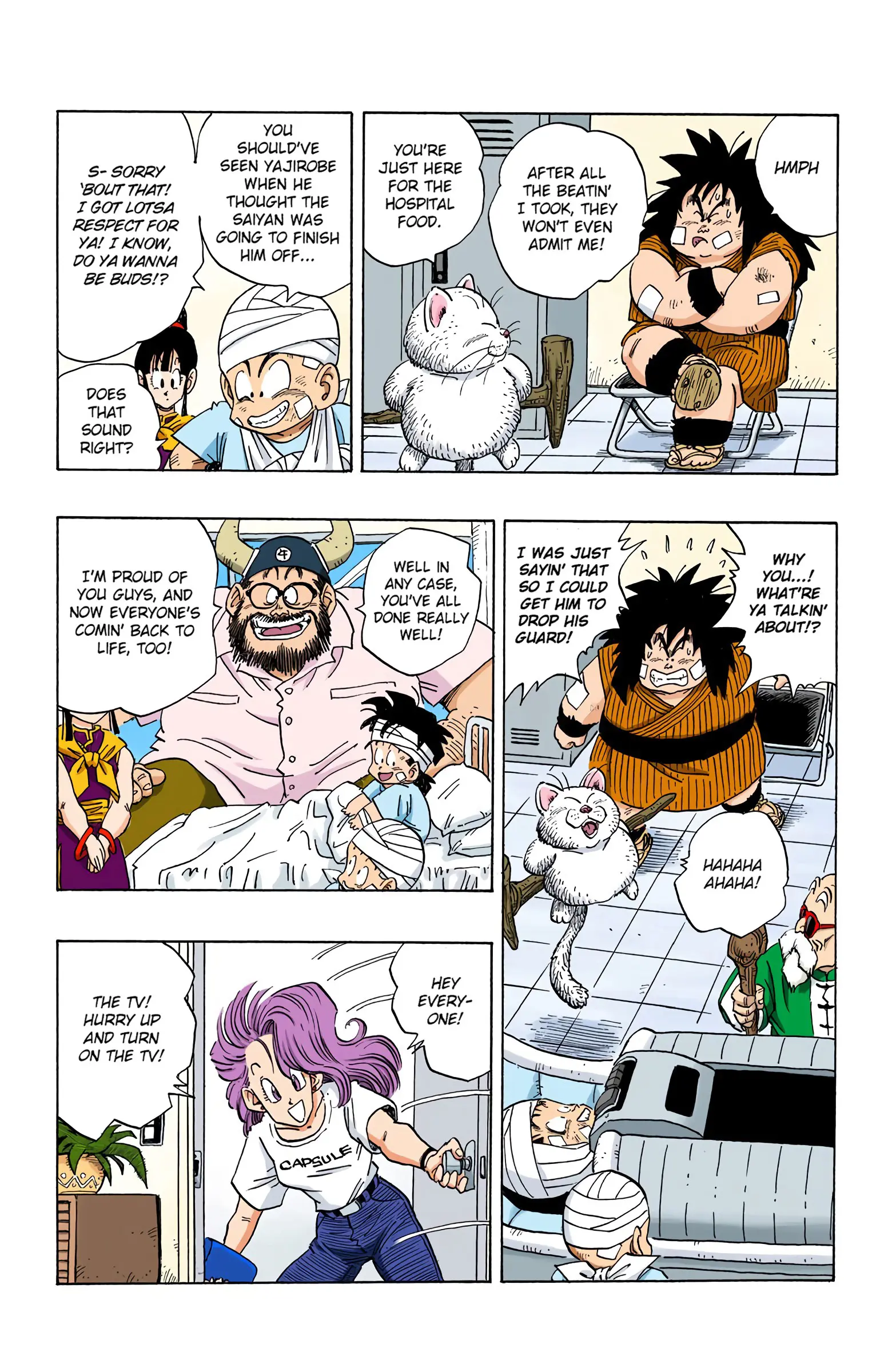DBZ Saiyan Saga Colored Manga, chapter 243, page 11