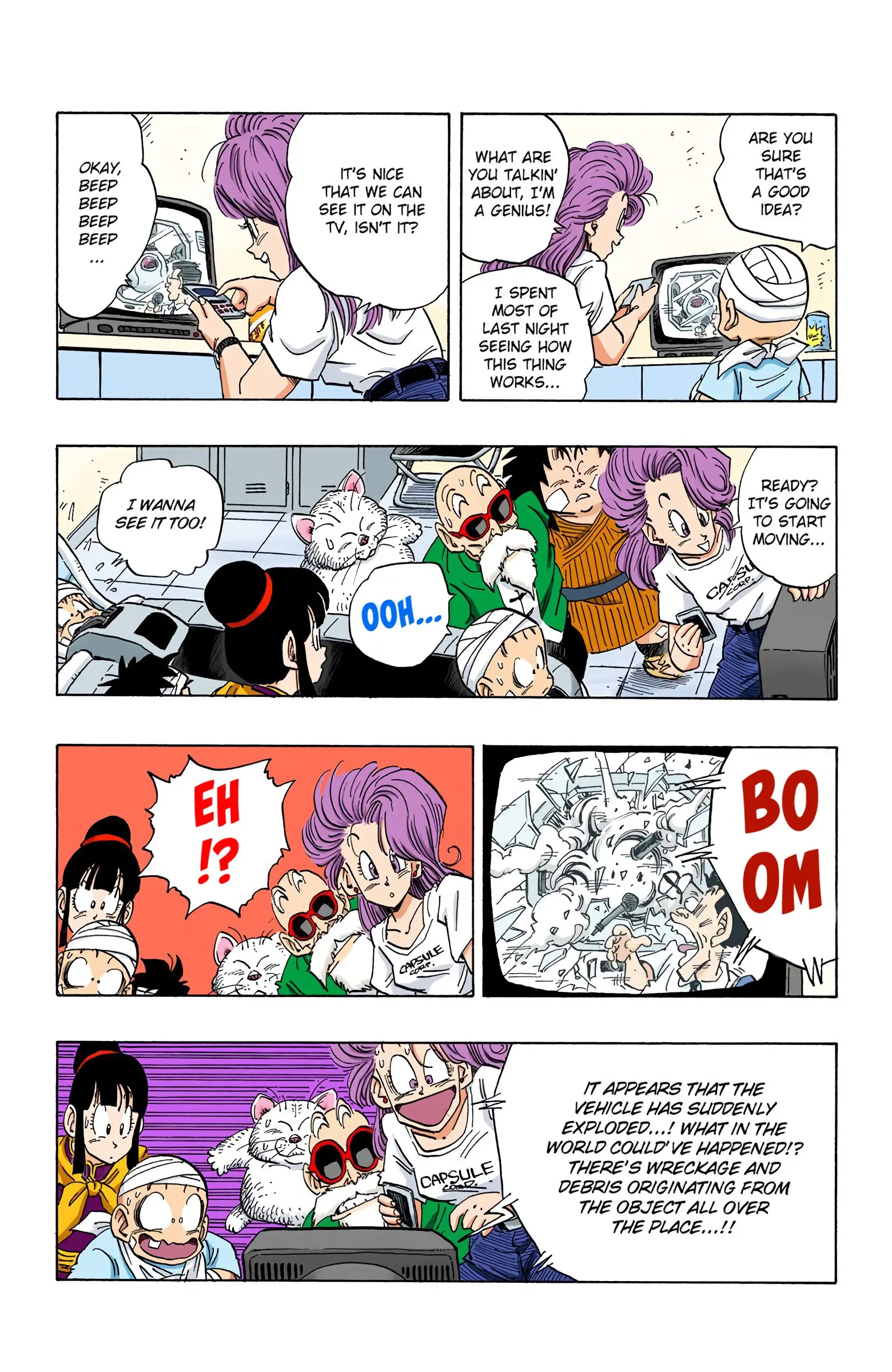 DBZ Saiyan Saga Colored Manga, chapter 243, page 13
