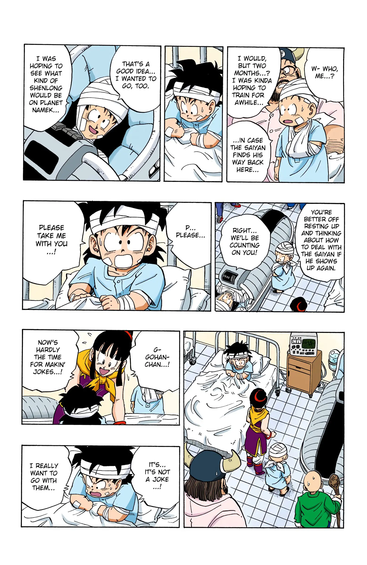 DBZ Frieza Saga Colored Manga, chapter 245, page 4