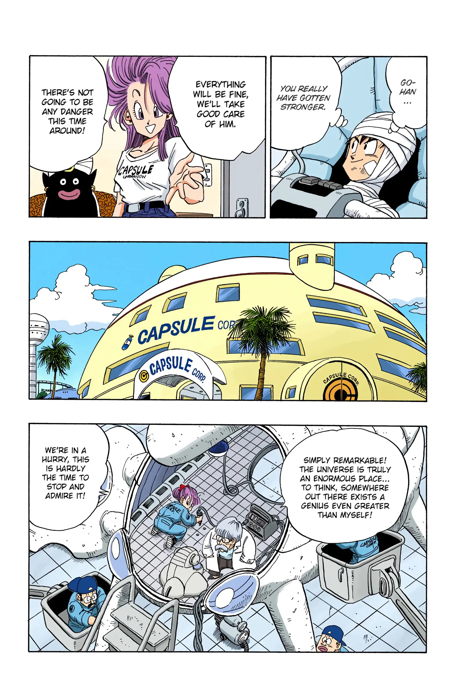 DBZ Frieza Saga Colored Manga, chapter 245, page 7