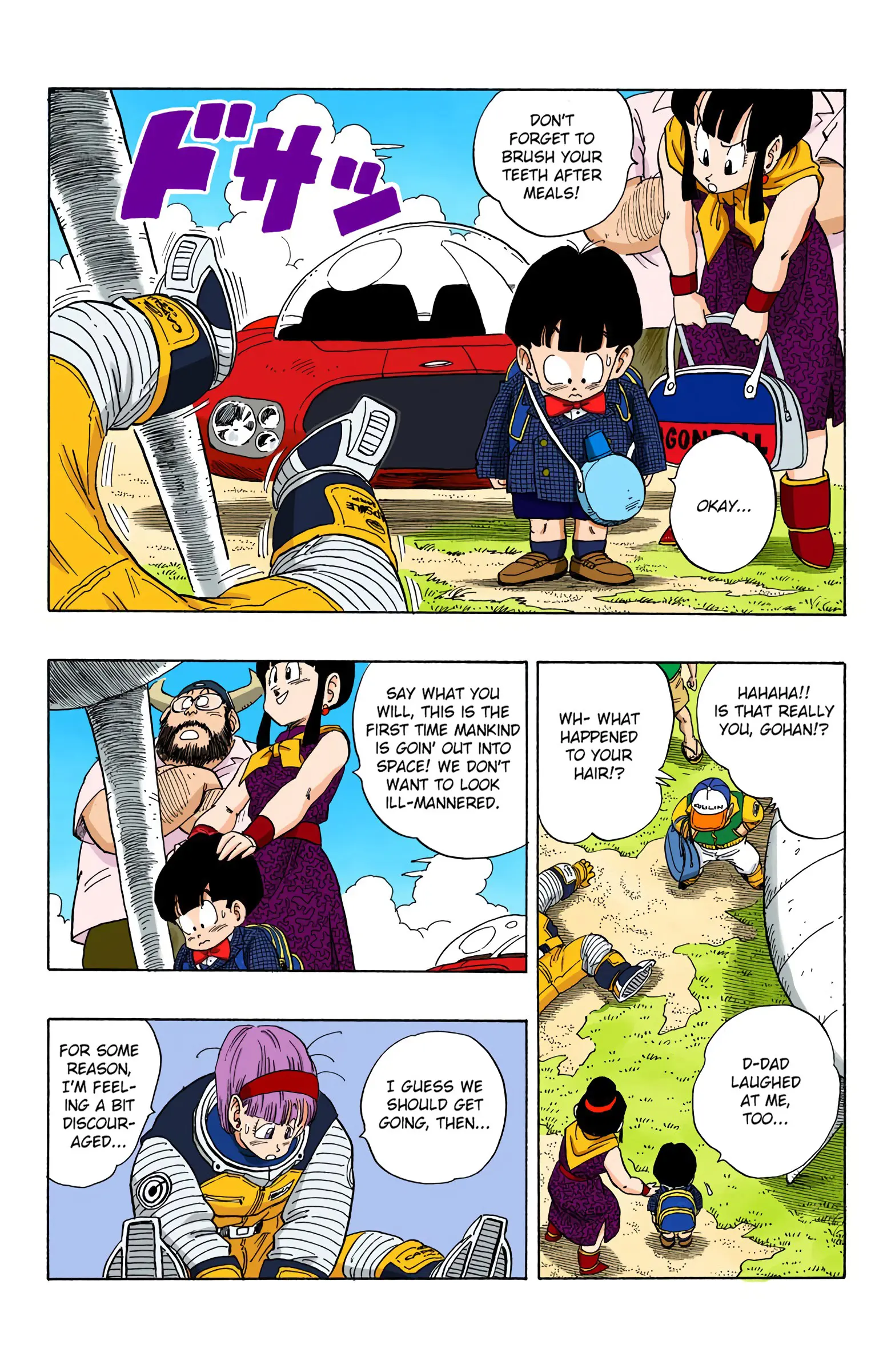 DBZ Frieza Saga Colored Manga, chapter 245, page 10