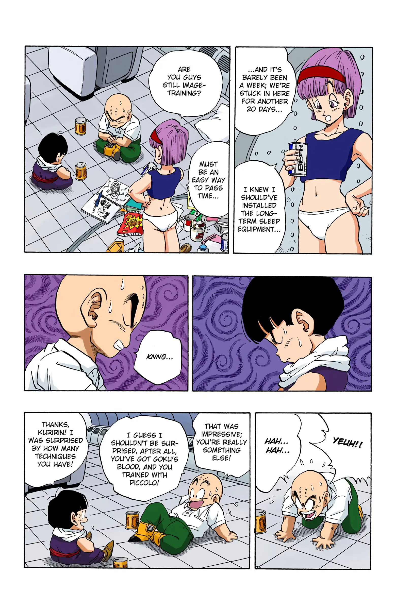 DBZ Frieza Saga Colored Manga, chapter 246, page 3