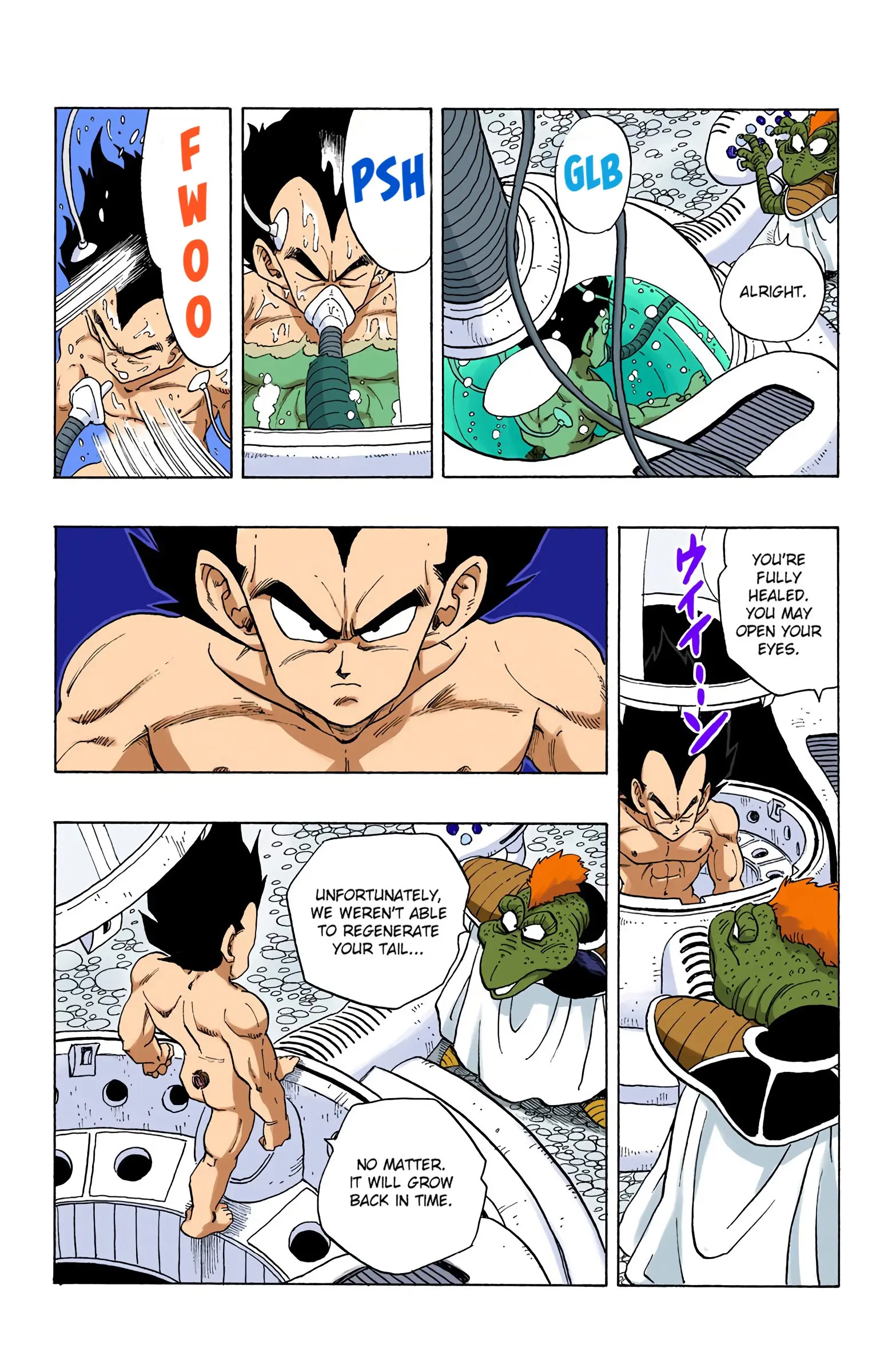 DBZ Frieza Saga Colored Manga, chapter 246, page 10