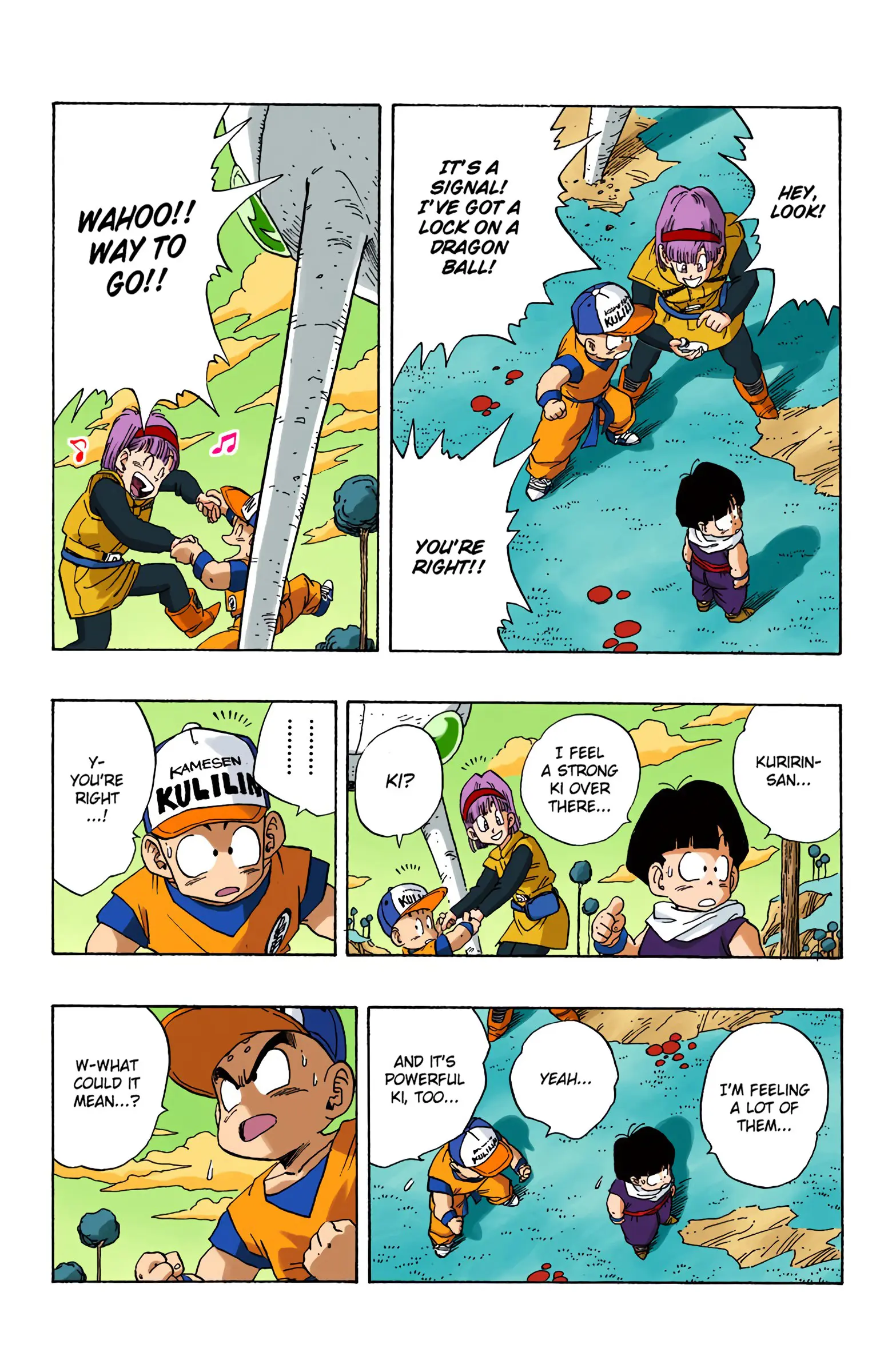 DBZ Frieza Saga Colored Manga, chapter 247, page 6