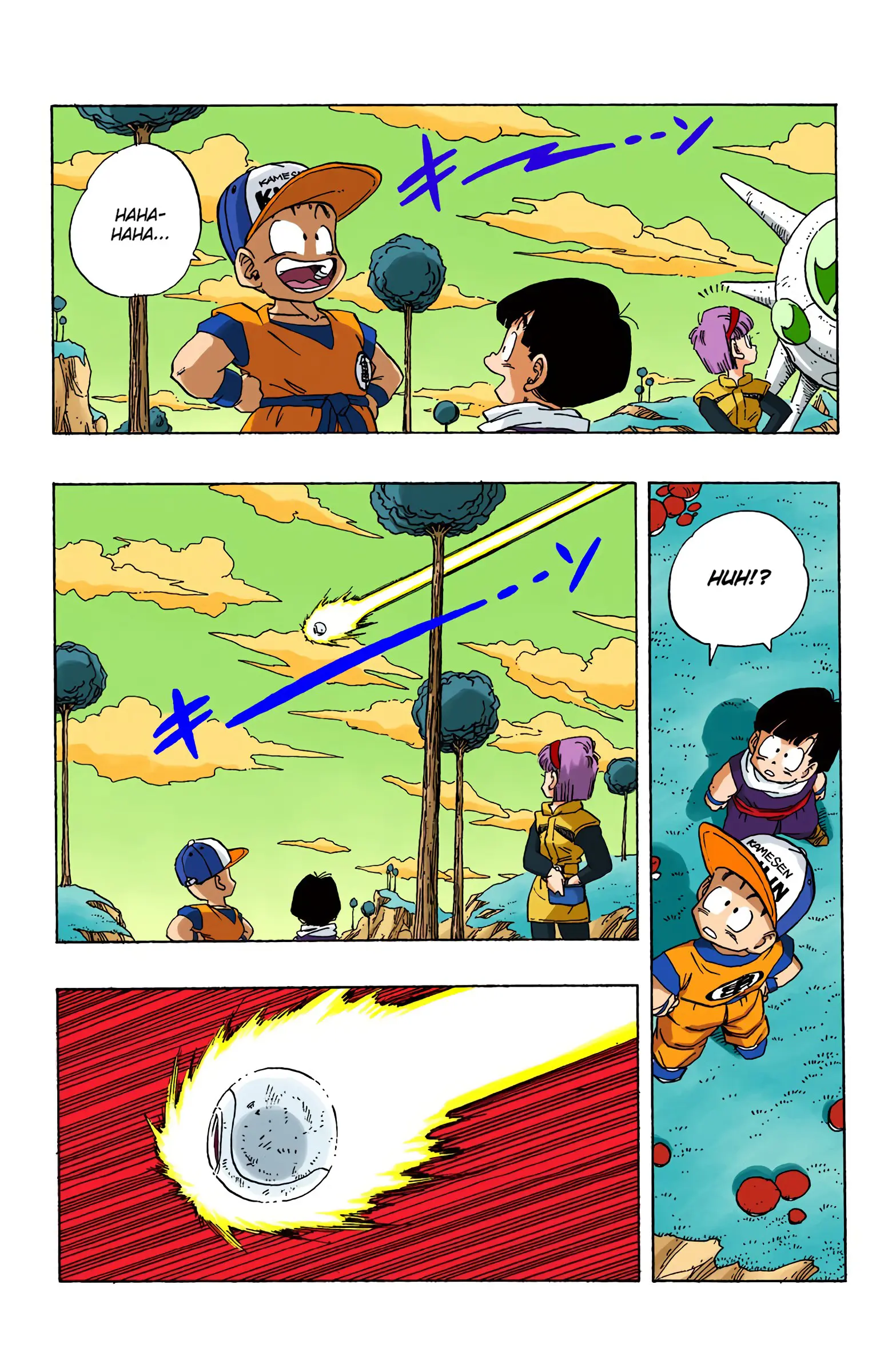 DBZ Frieza Saga Colored Manga, chapter 247, page 8