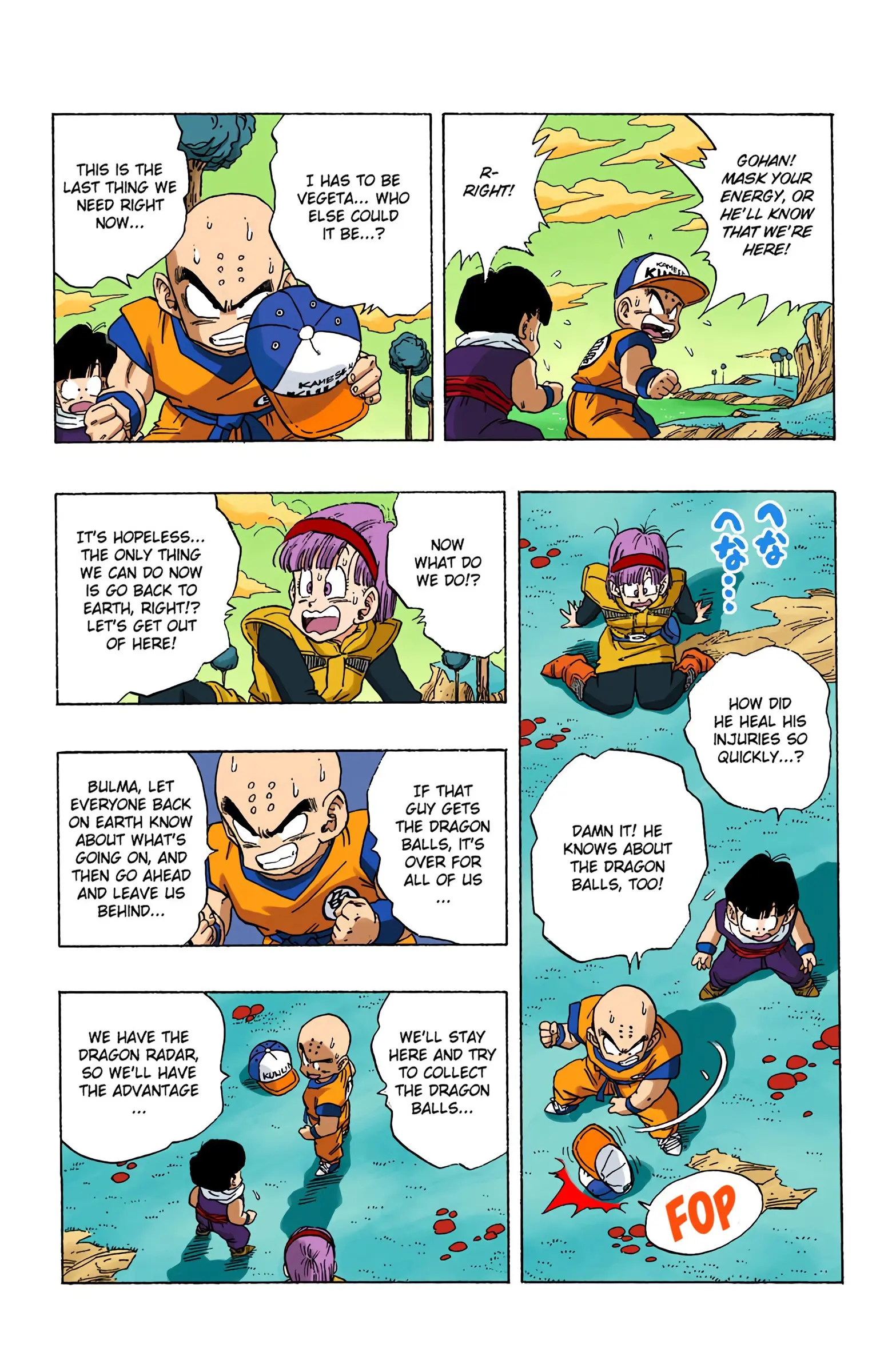 DBZ Frieza Saga Colored Manga, chapter 247, page 10