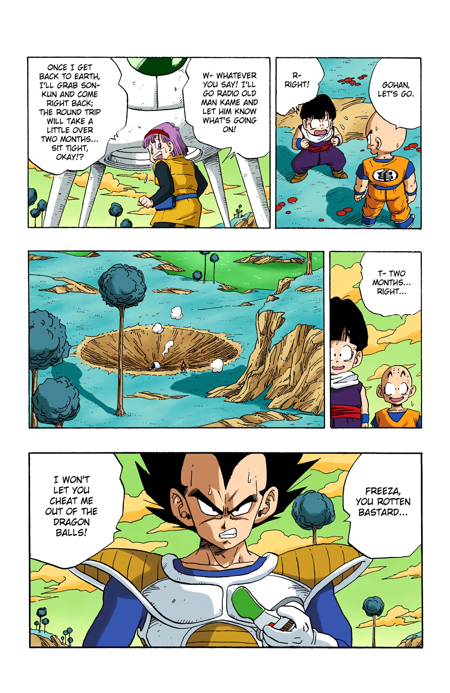 DBZ Frieza Saga Colored Manga, chapter 247, page 11