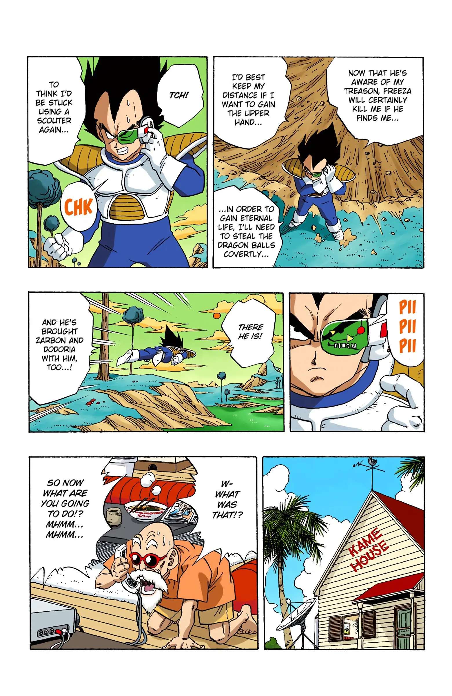 DBZ Frieza Saga Colored Manga, chapter 247, page 12