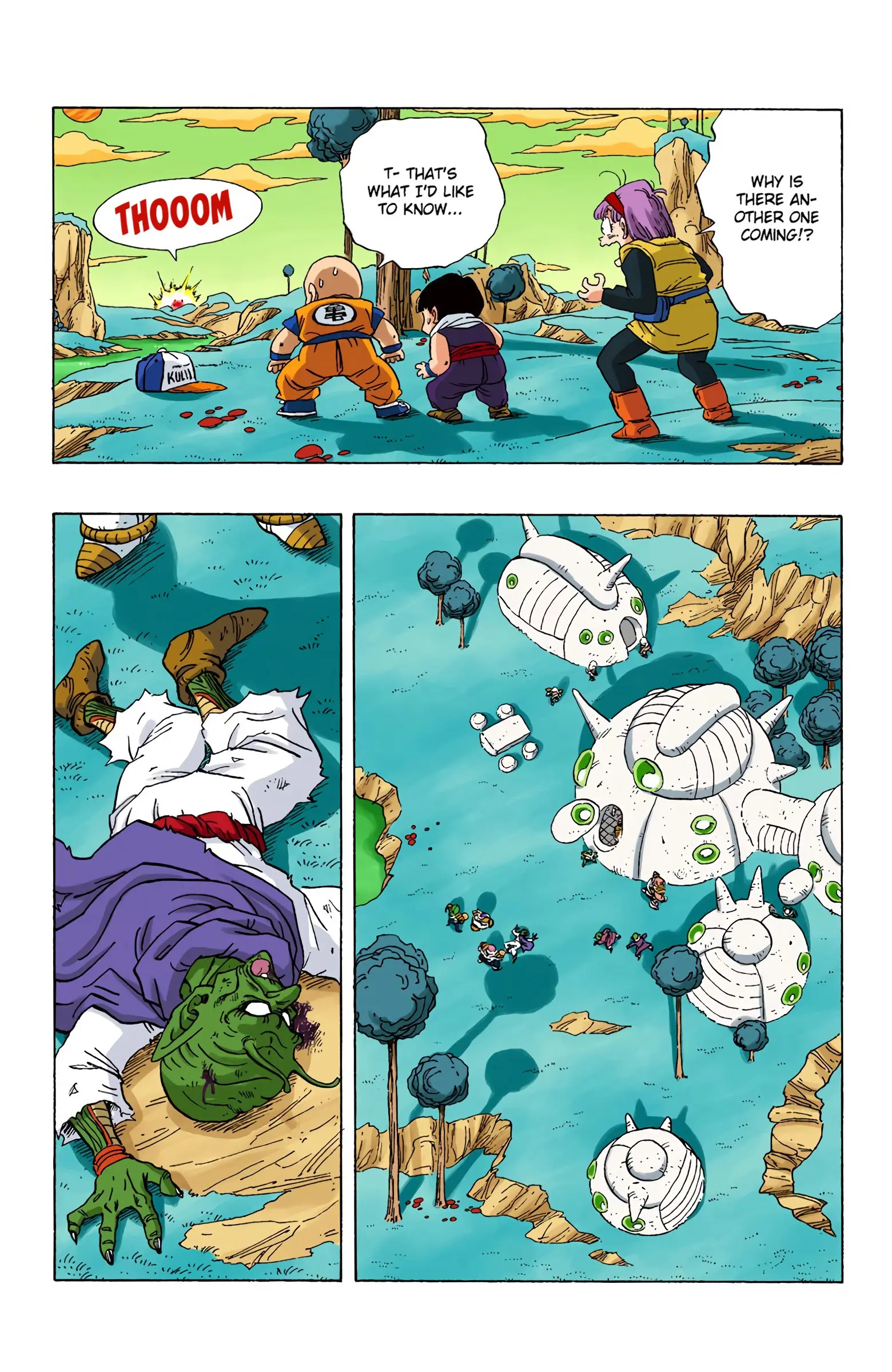 DBZ Frieza Saga Colored Manga, chapter 247, page 14