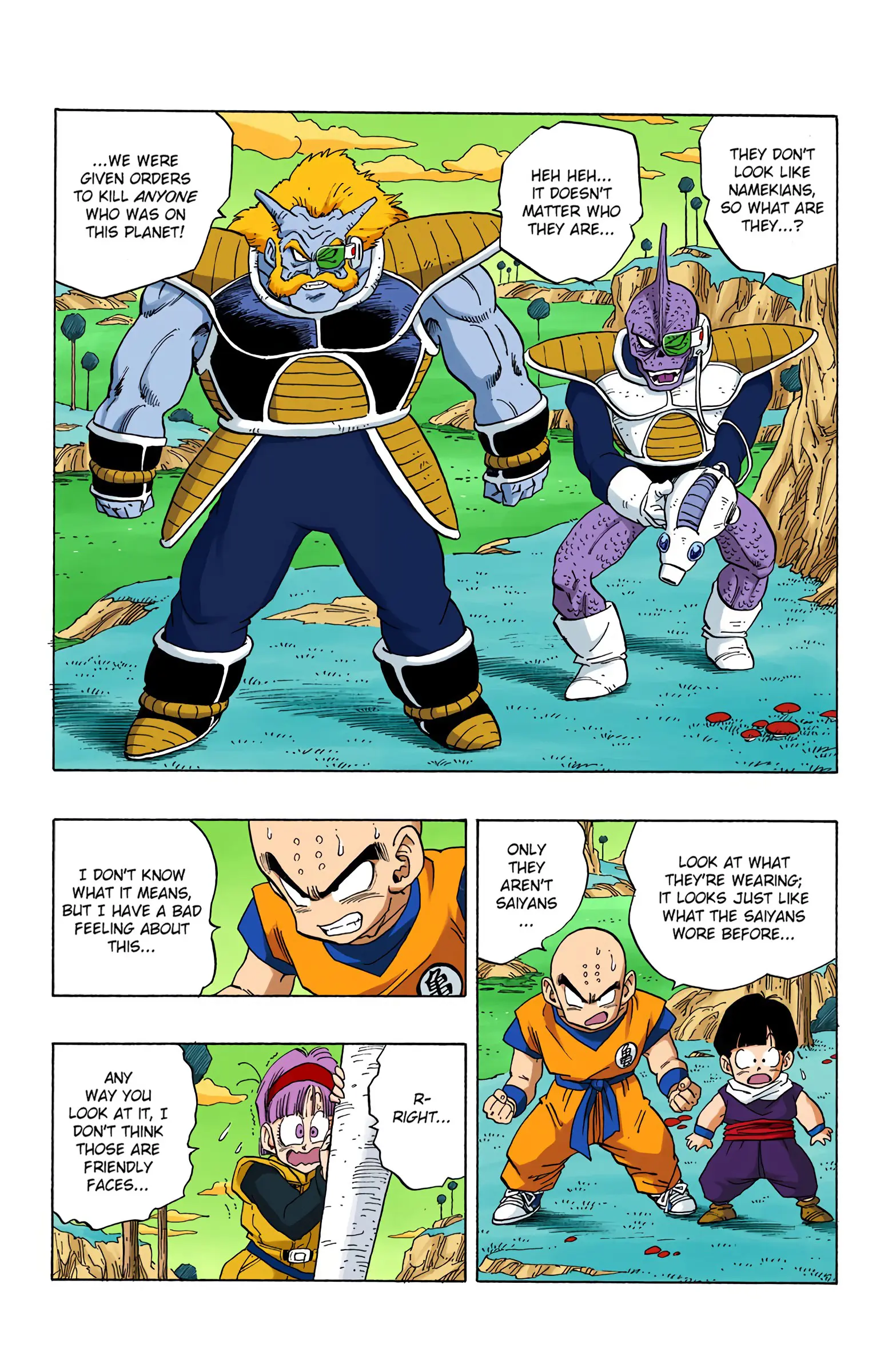 DBZ Frieza Saga Colored Manga, chapter 248, page 6