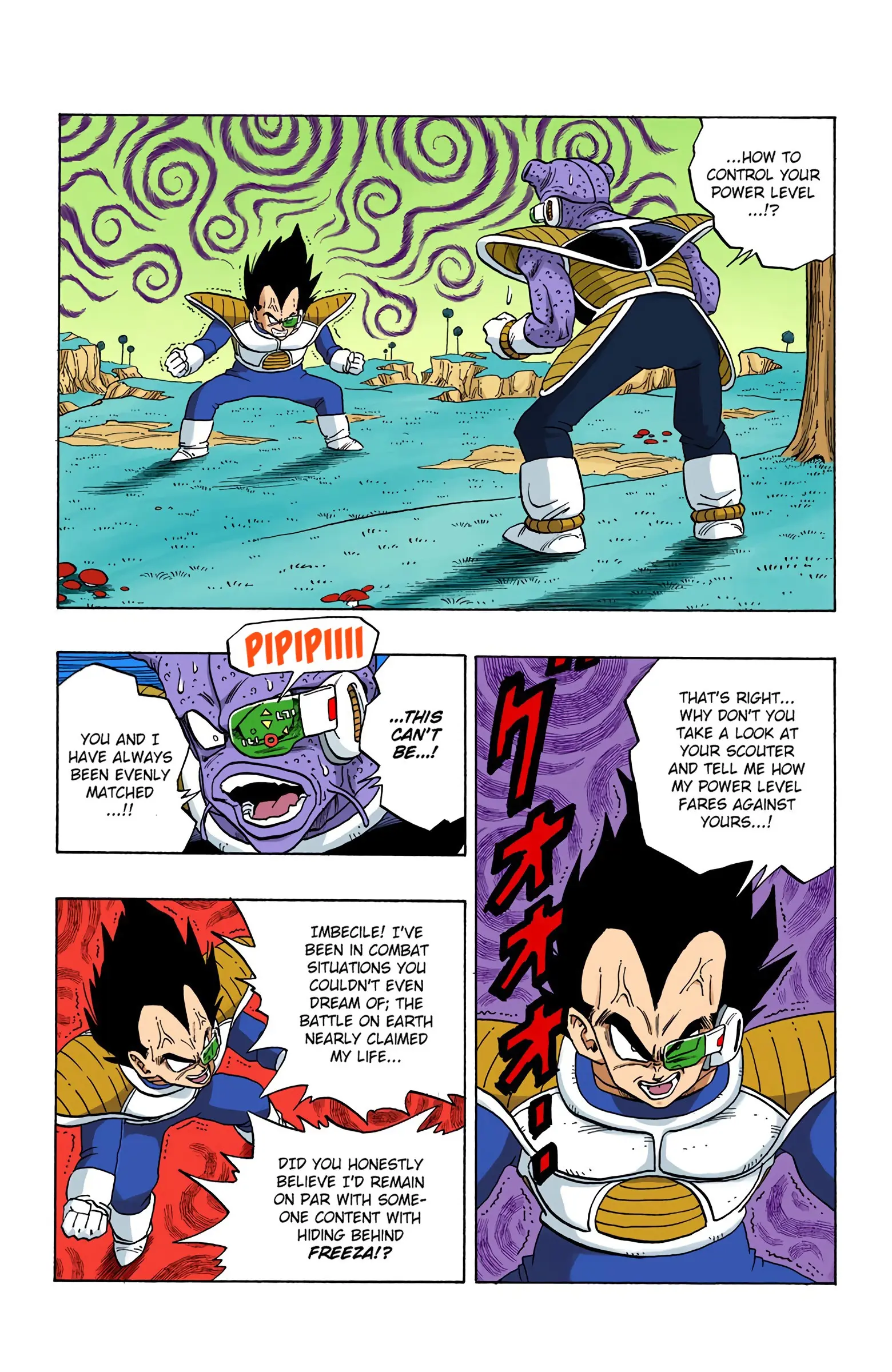 DBZ Frieza Saga Colored Manga, chapter 249, page 2