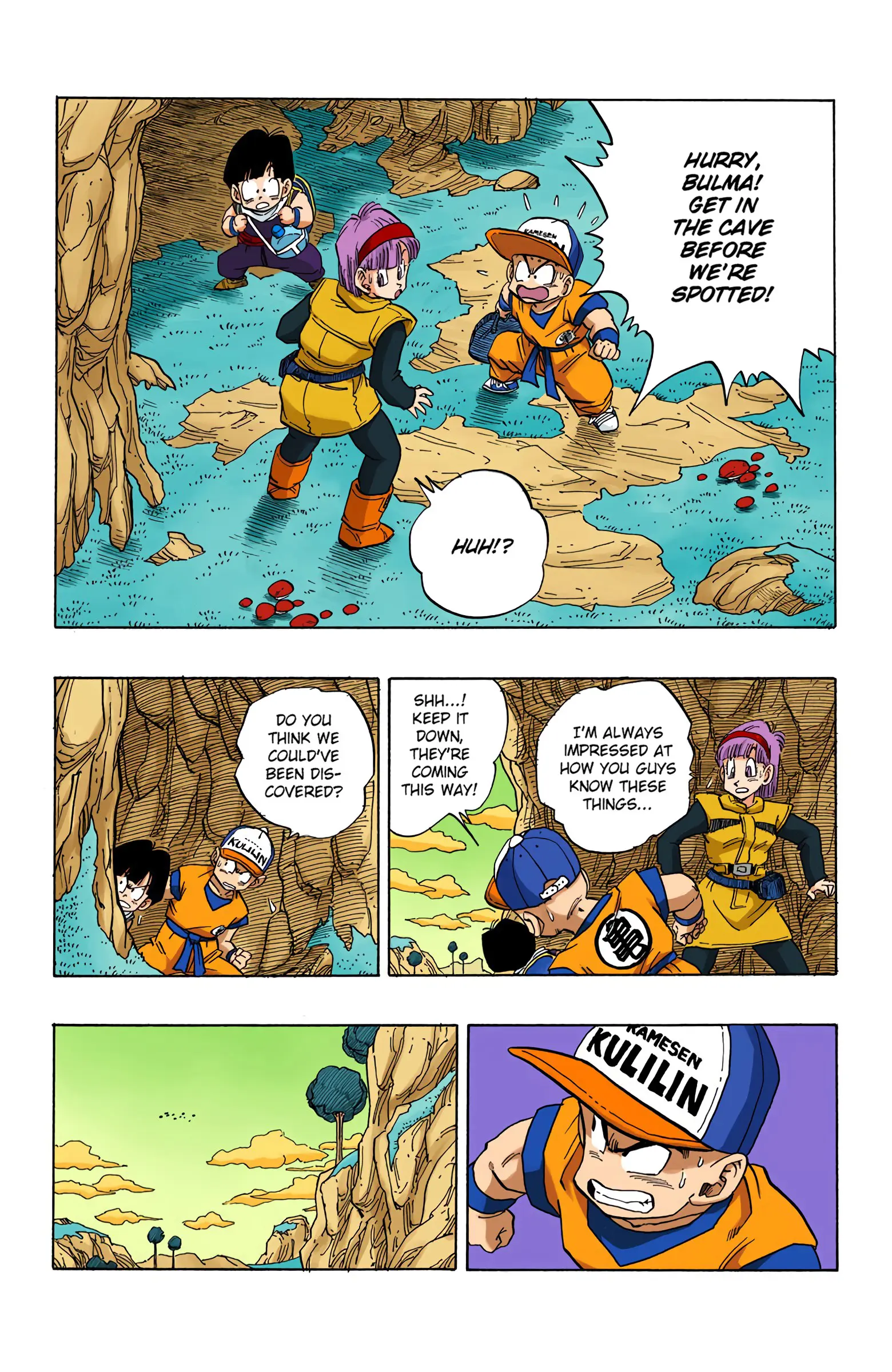 DBZ Frieza Saga Colored Manga, chapter 250, page 2